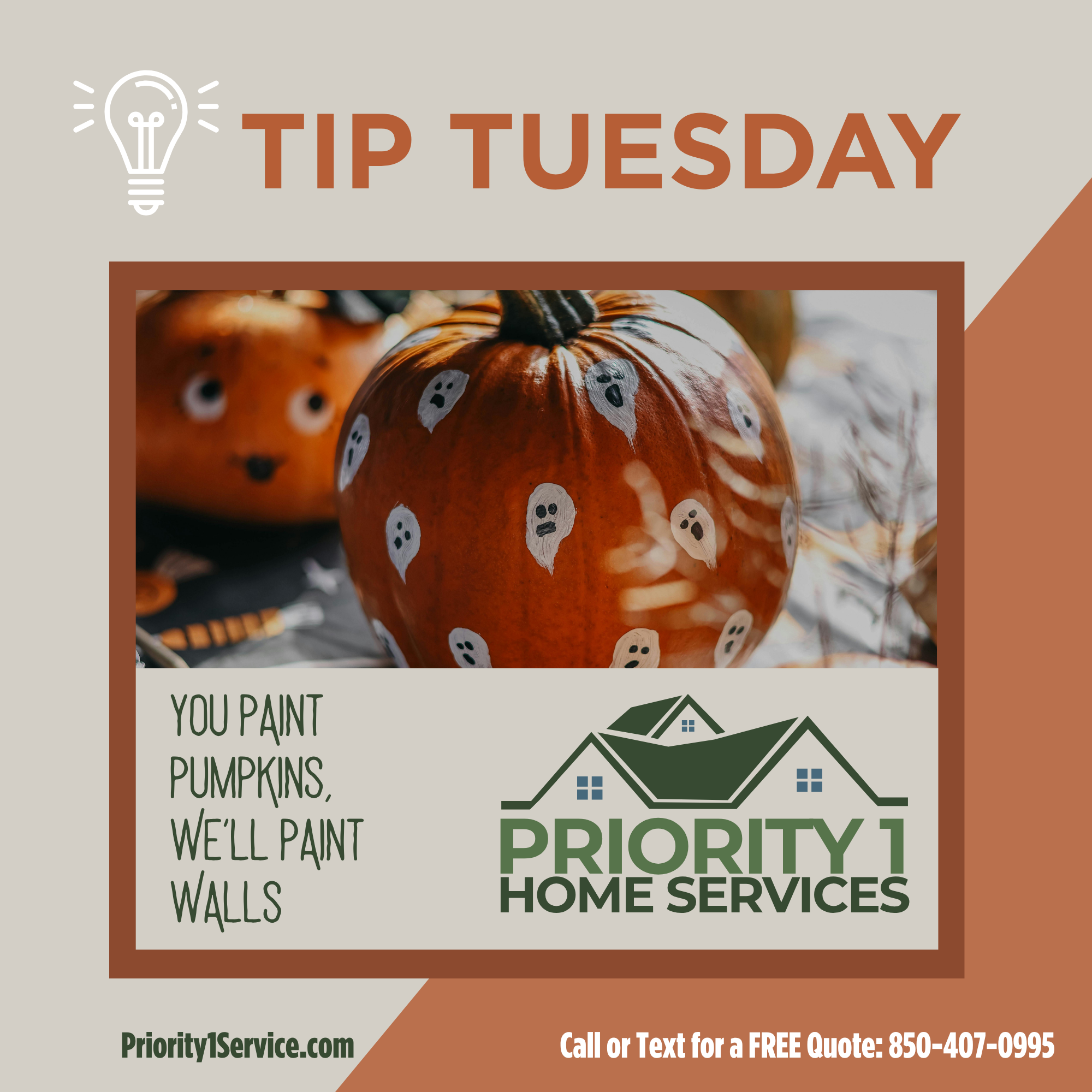 You Paint Pumpkins…