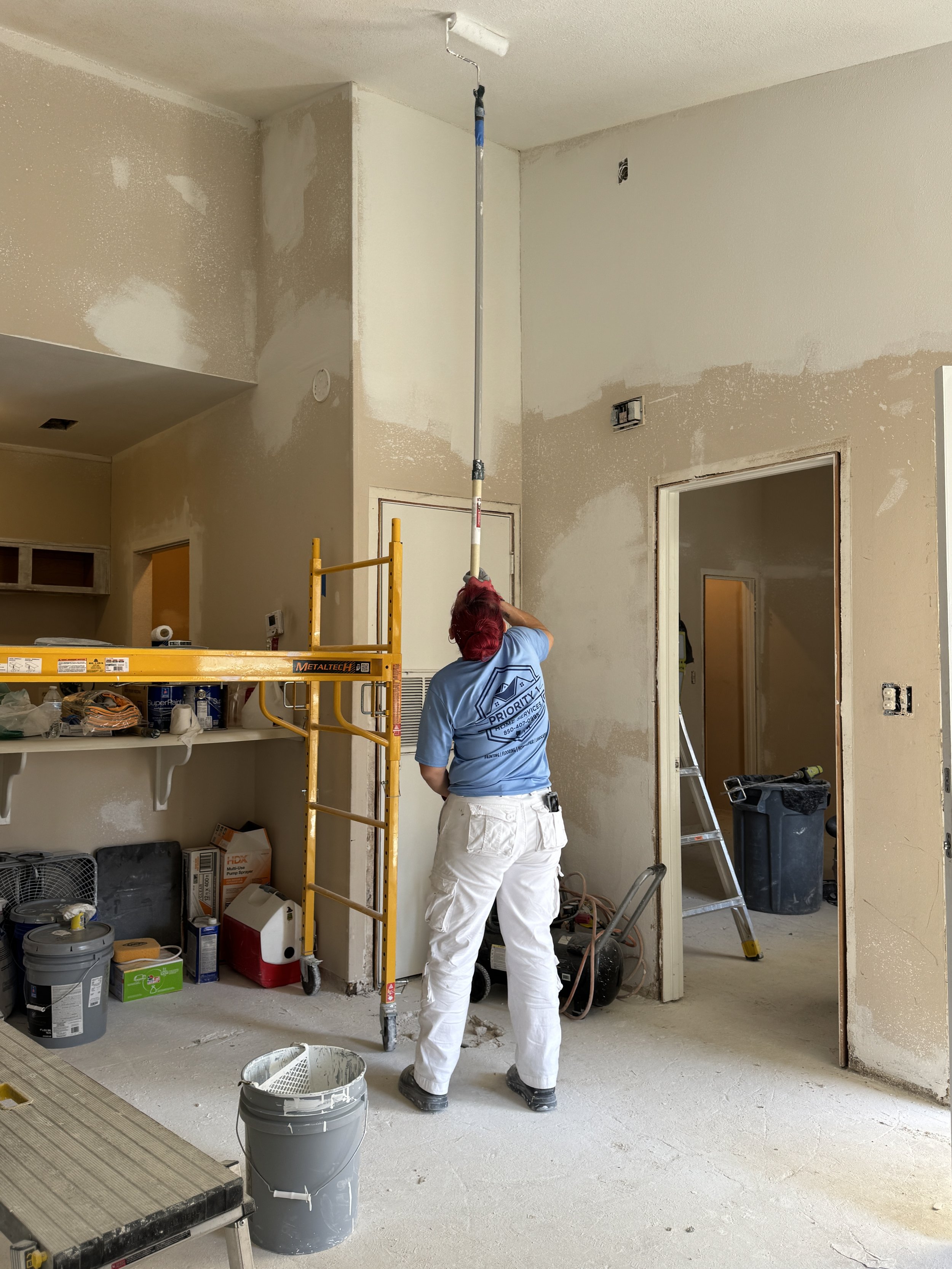 Full Flip Renovation Project done in Pensacola, Florida by Priority 1 Home Services