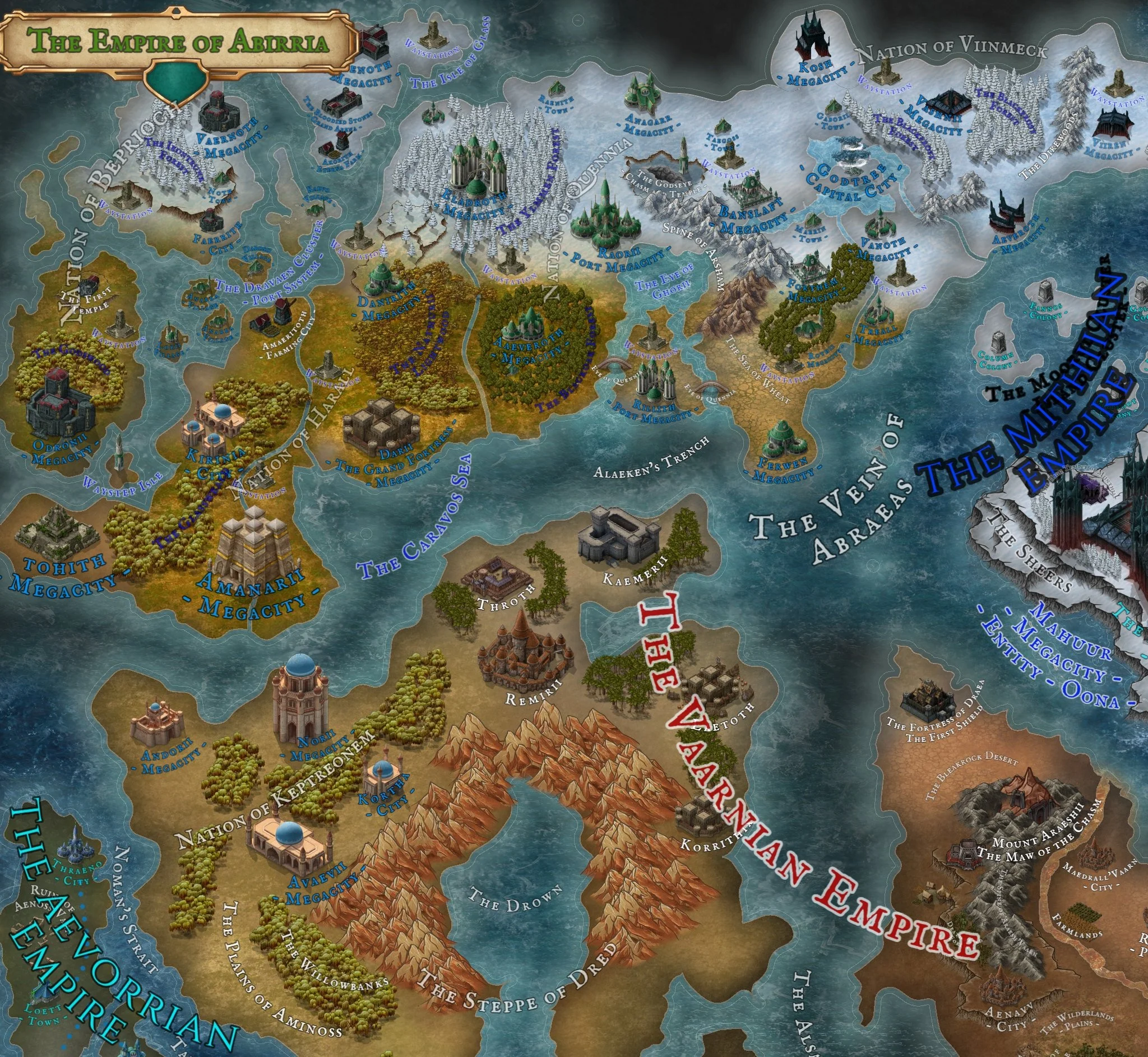 The Abirrian Empire - The Surface