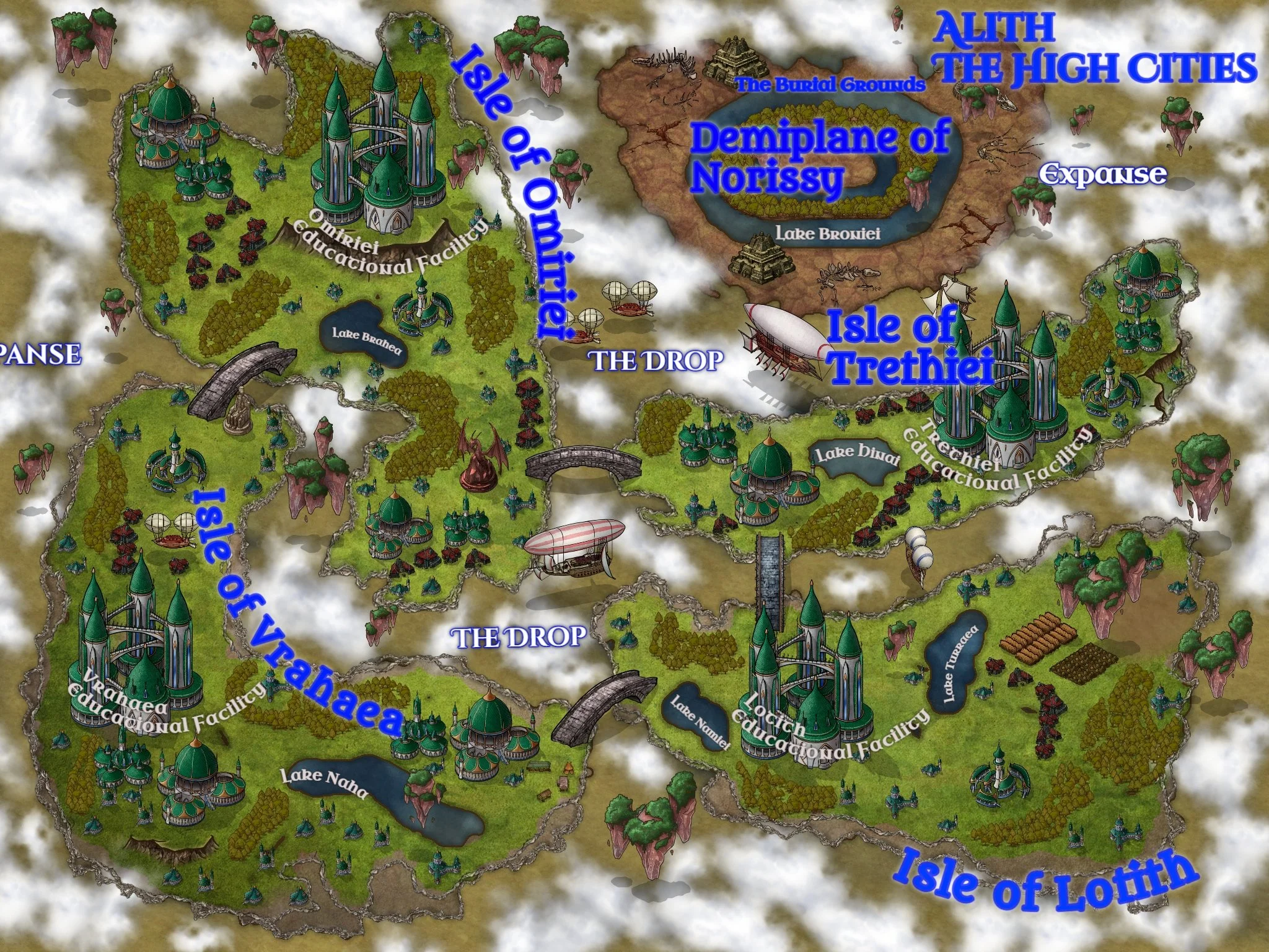 The Alithean Empire - The High Cities