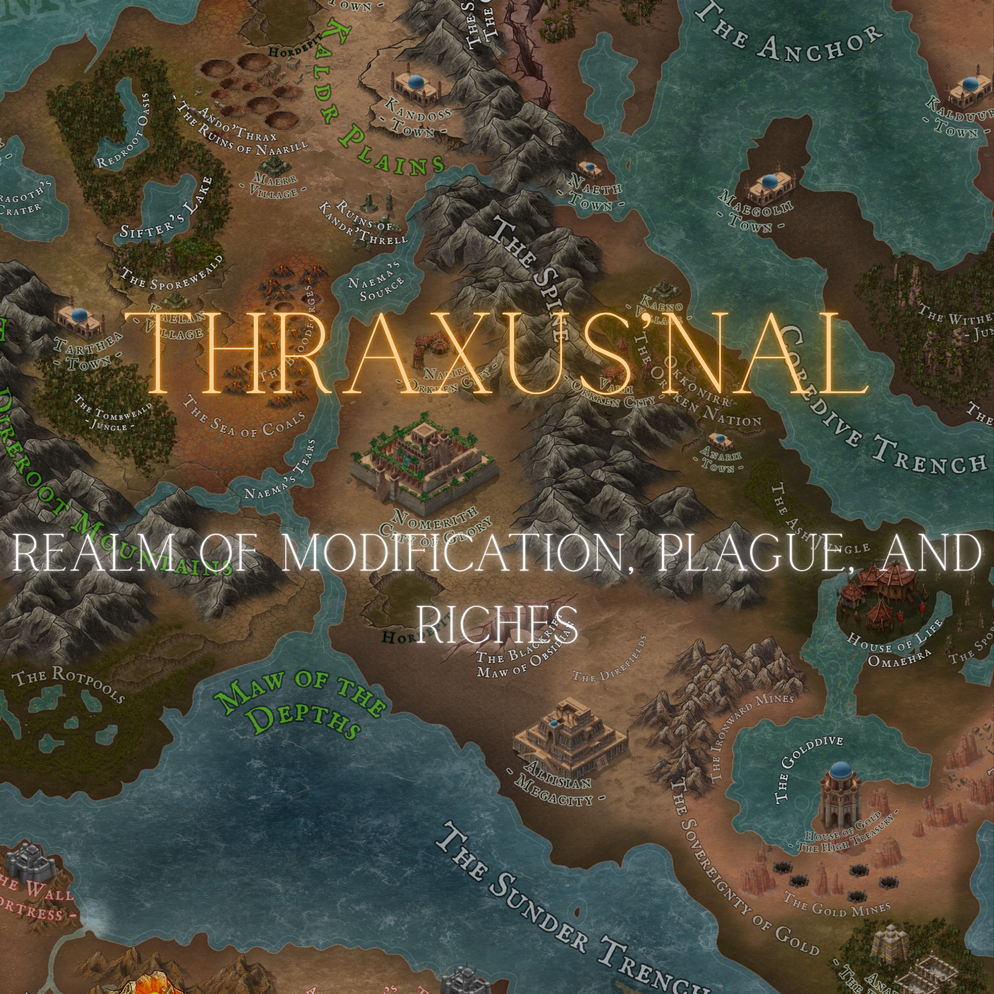 Thraxuuan Empire - The Surface