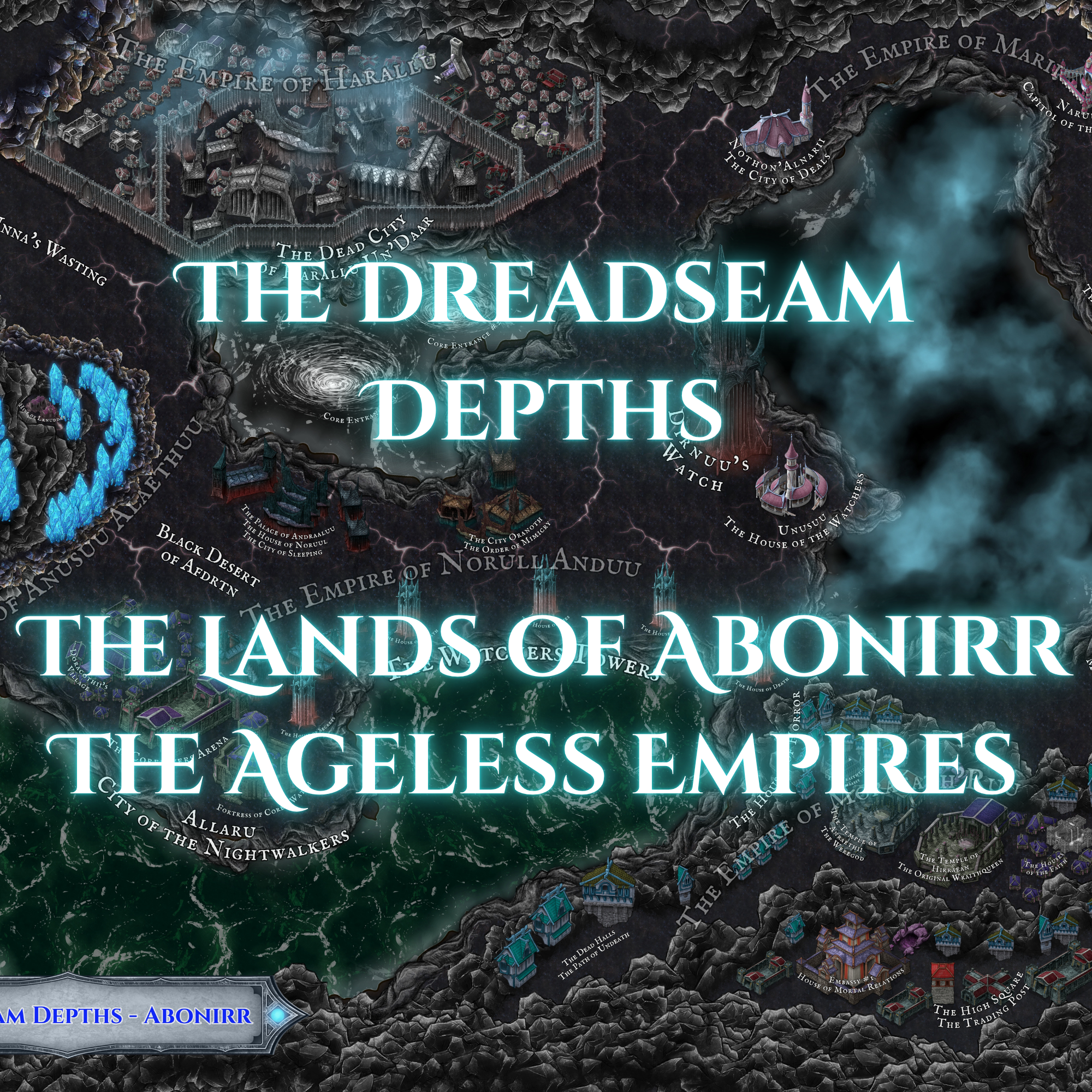 The Dreadseam Depths - The Lands of Abonirr