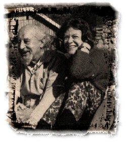 Fritz and Laura Perls, the German psychotherapists who developed the Gestalt therapy approach.