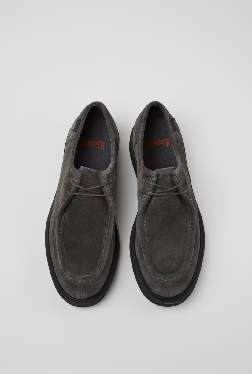 Norman Gray Suede Shoe -- CAMPER