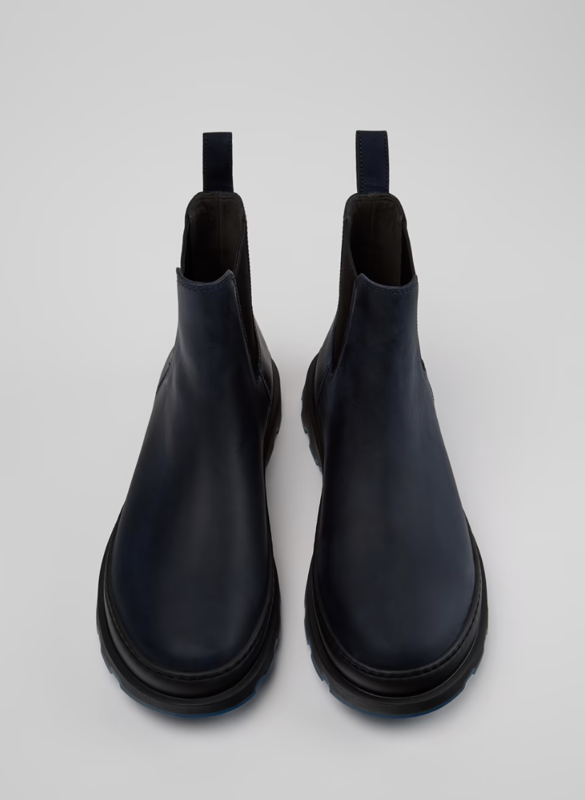 Brutus Blue Ankle Boots for Men -- CAMPER