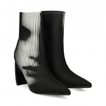 Zuma Canvas Bootie Hi; Mono -- UNITED NUDE