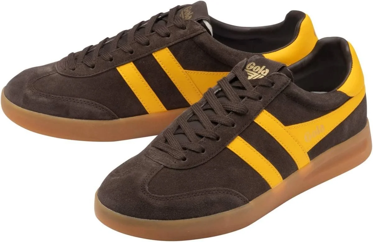 Cyclone Sneaker in Mocha/Sun/Gum -- Gola