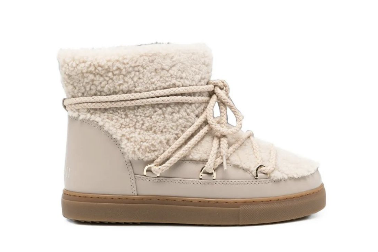 Curly Tan Ankle Boots
