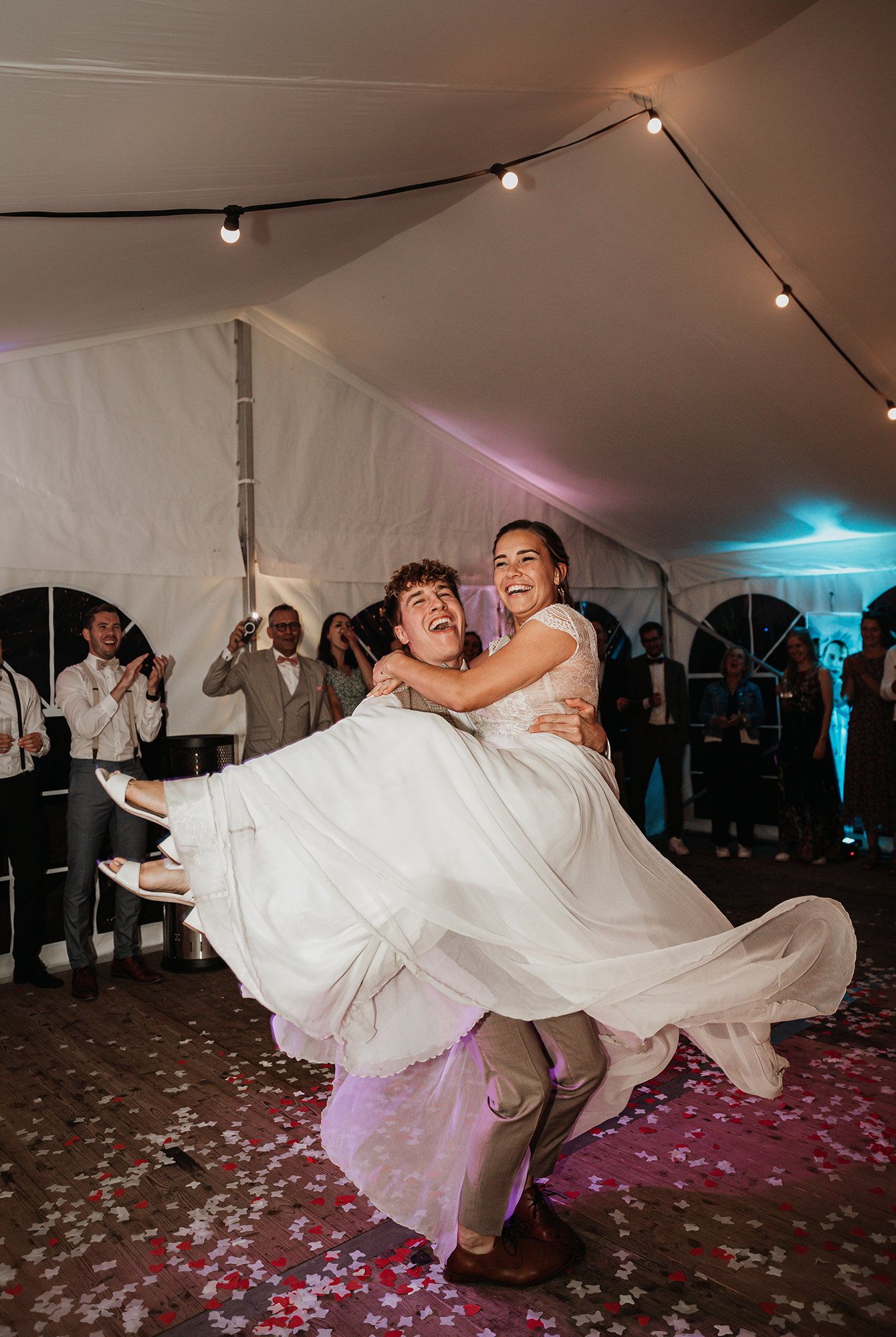 Hochzeitsparty in der Eifel