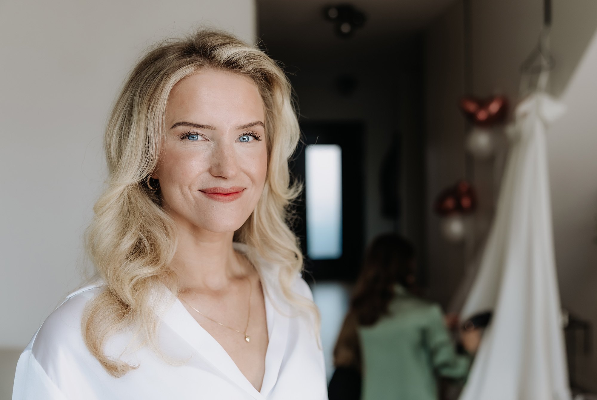 Getting Ready einer Braut