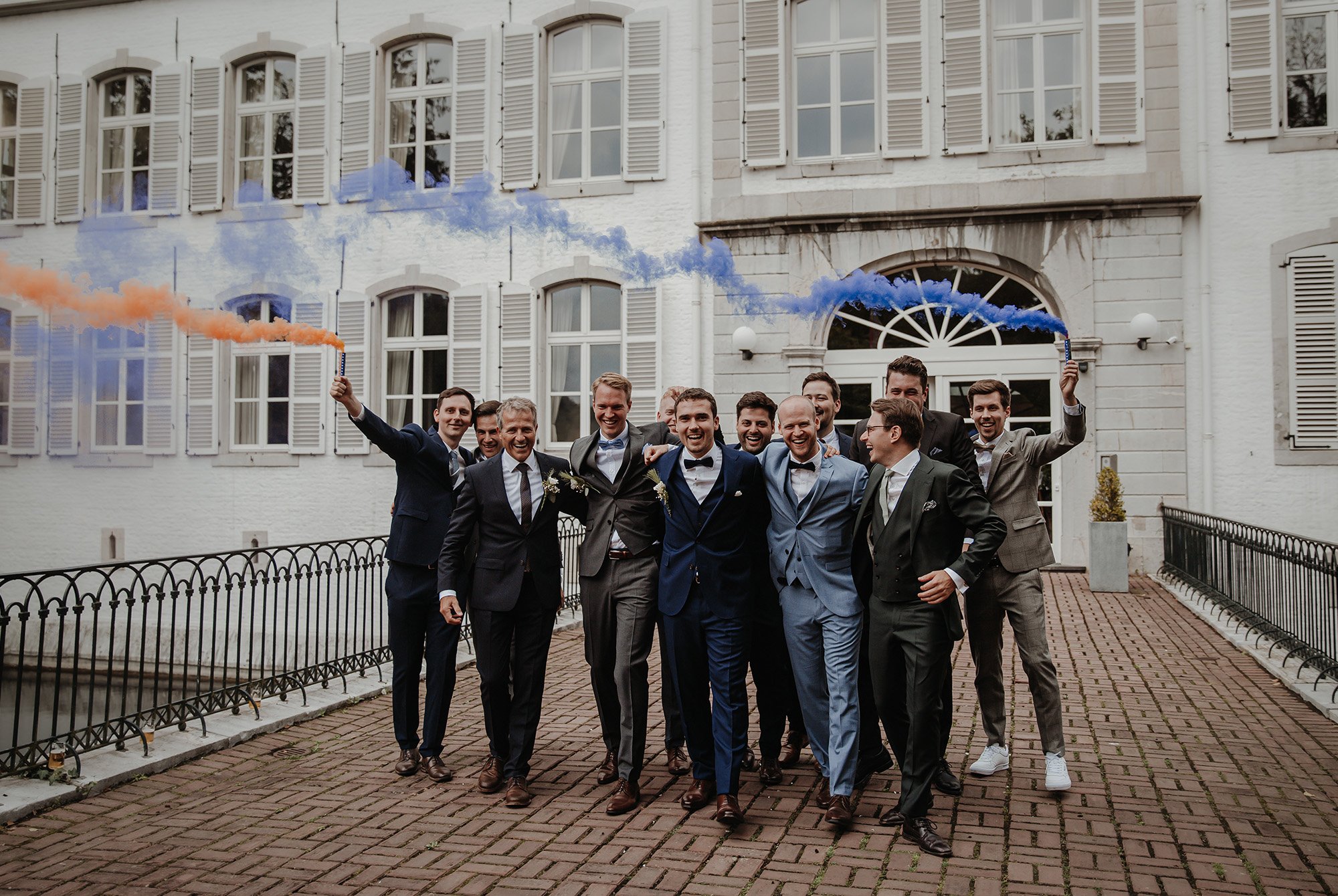 Hochzeitsfotografie am Schloss Rahe in Aachen
