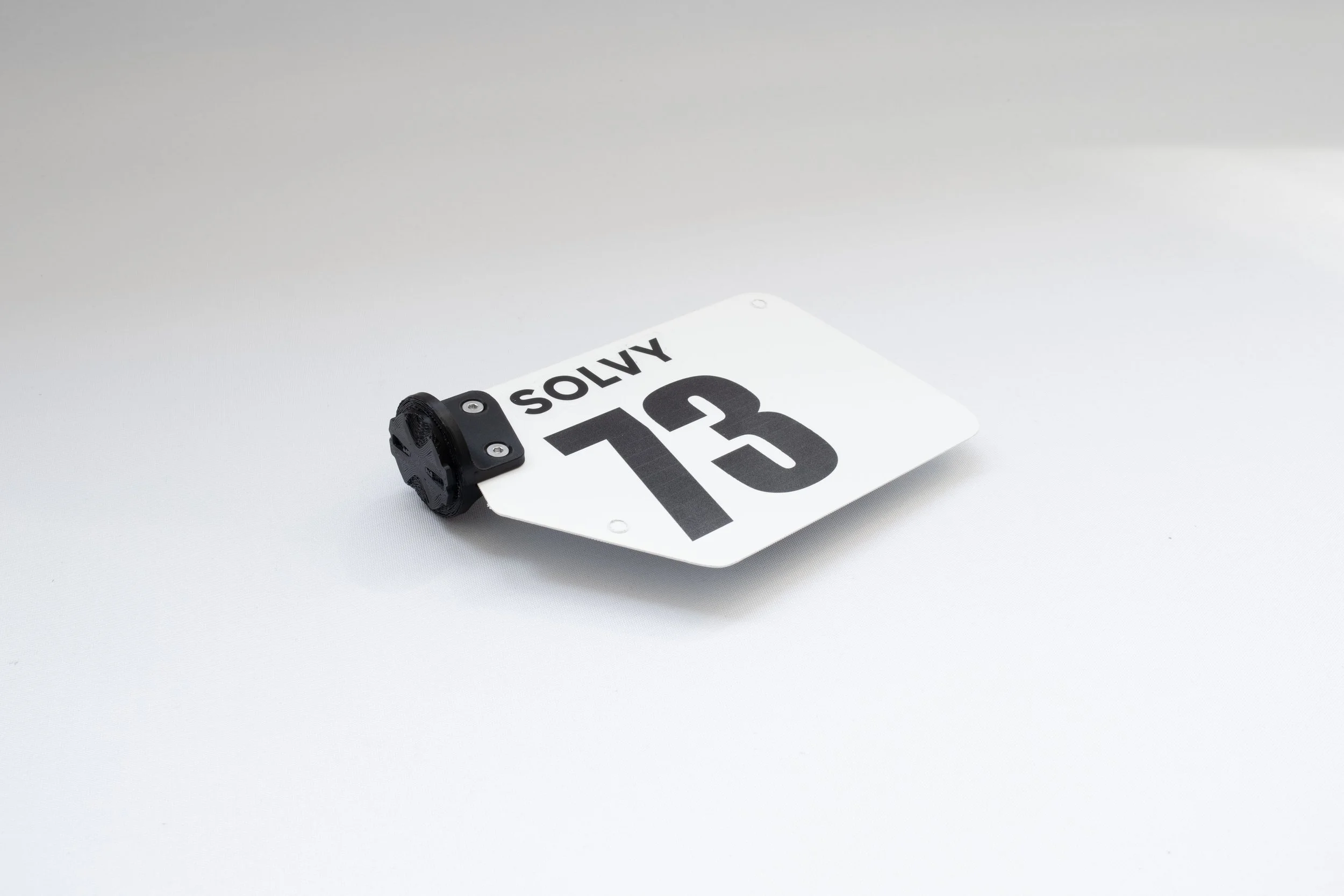 Support plaque de cadre numéro dossard UCI compatible GARMIN - course vélo & aérodynamisme - SOLVY BIKE