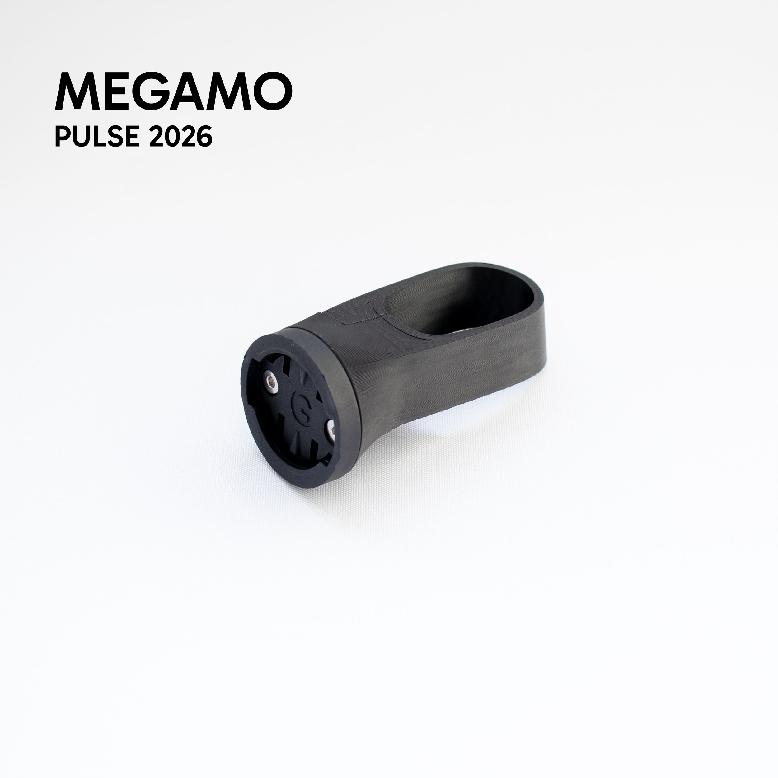 Support vélo de radar lampe arrière Garmin Varia MEGAMO PULSE 2026 aerodynamique tige de selle - impression 3D - Wahoo TRACKR - SOLVY BIKE