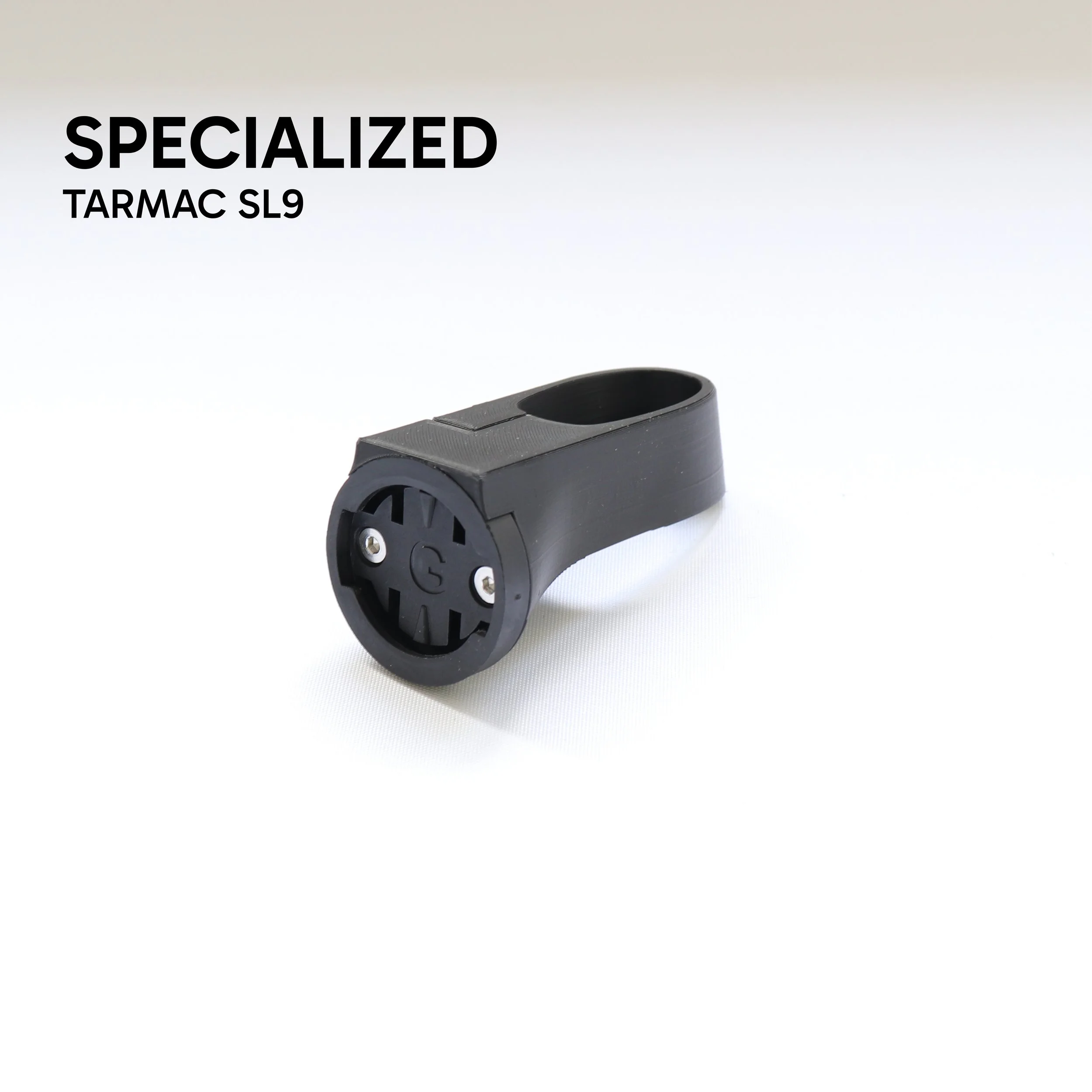 Support vélo de radar lampe arrière Garmin Varia SPECIALIZED TARMAC SL9 SWORKS aerodynamique tige de selle - impression 3D - Wahoo TRACKR - SOLVY BIKE