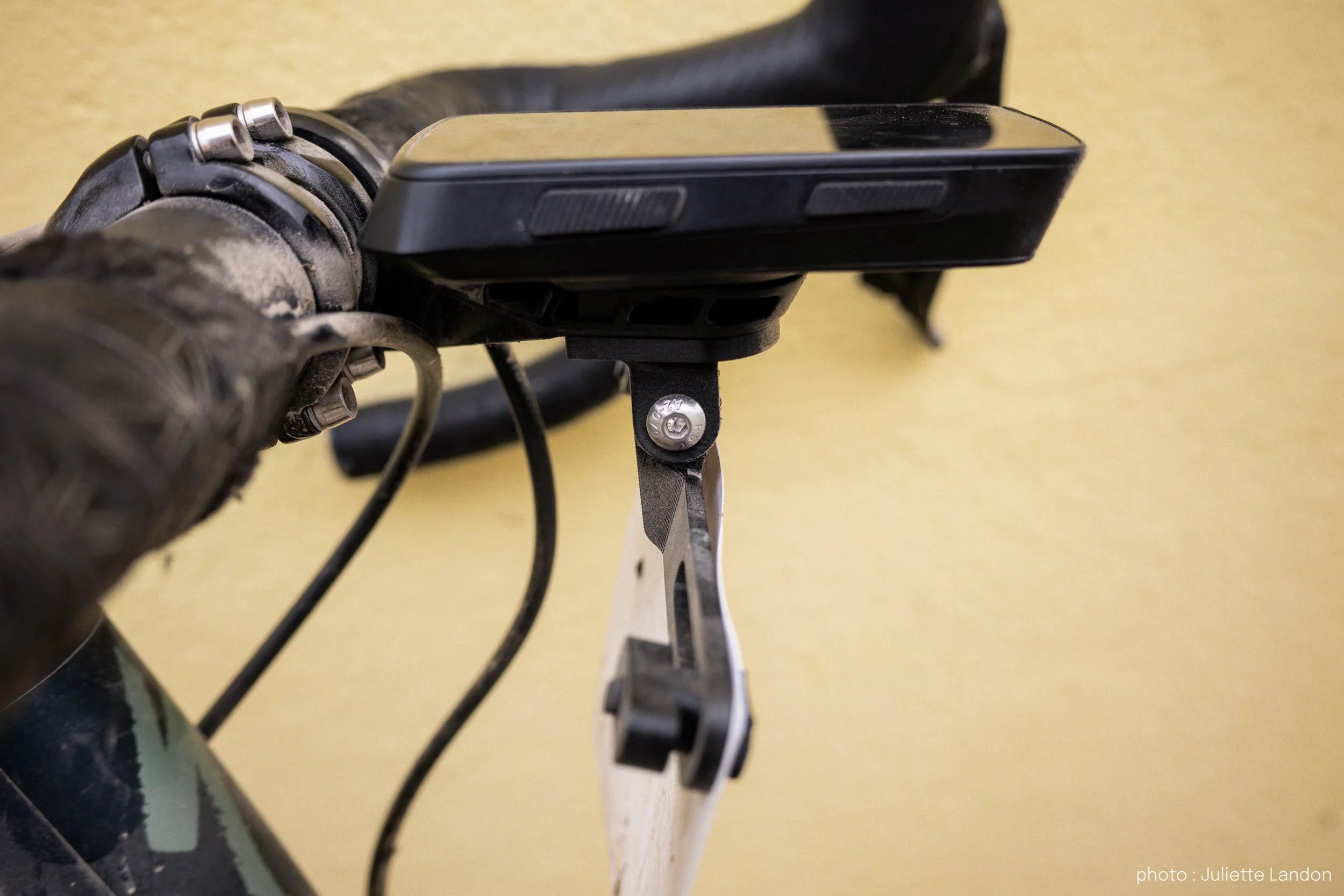 Support plaque de cadre numéro dossard aéro - type GoPro - course vélo & aérodynamisme - SOLVY BIKE