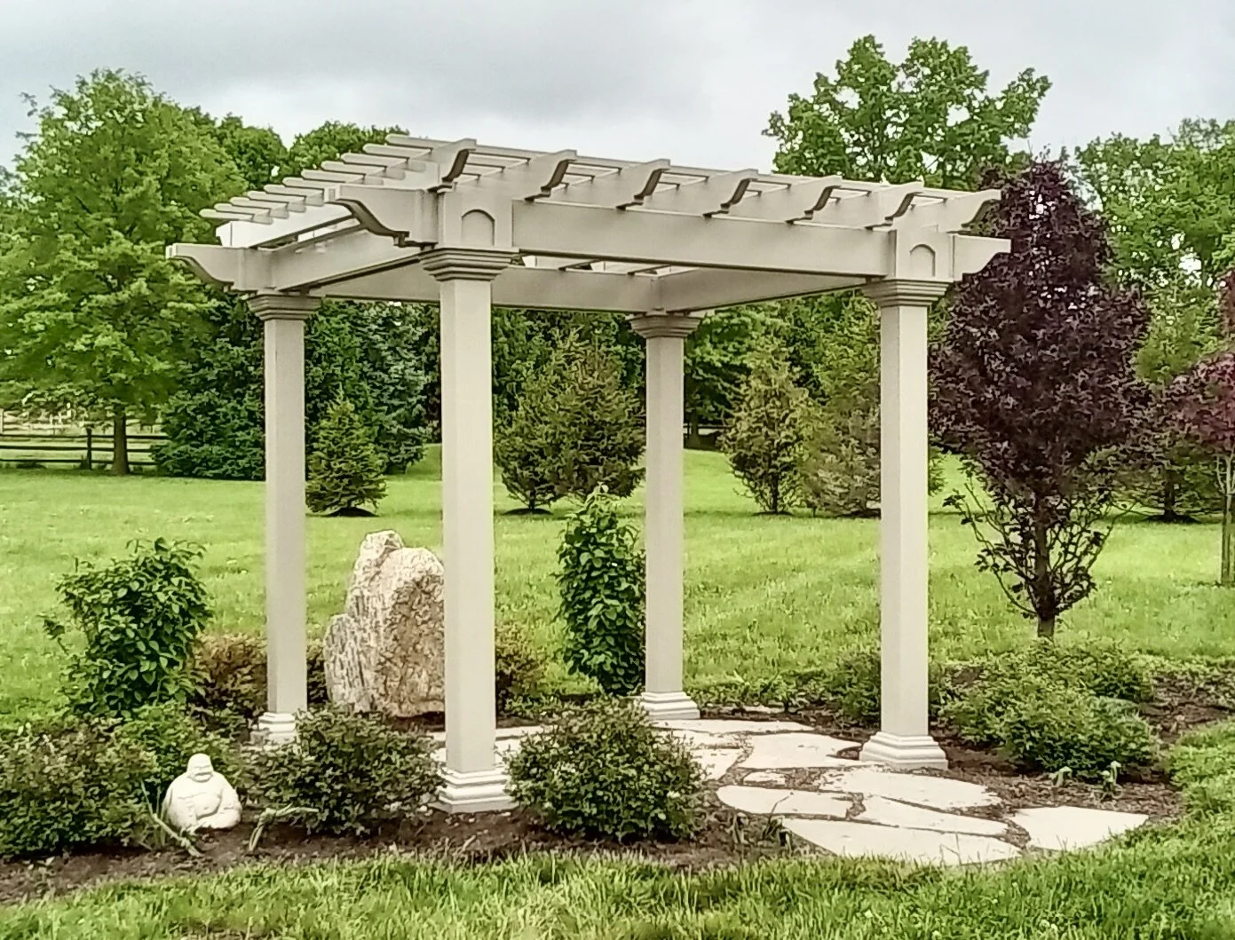 8x8 Clay Veranda Pergola