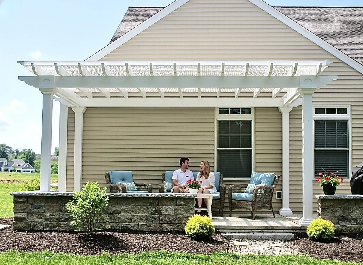 10x16 Veranda Pergola w/Lattace
