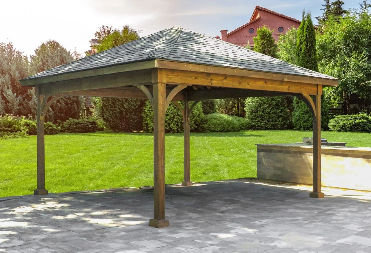 14x16 Keystone w/5" Posts