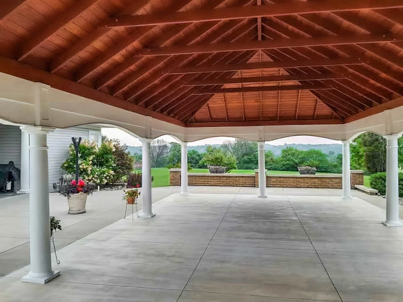 20x40 Hampton Pavilion Interior / Ceiling