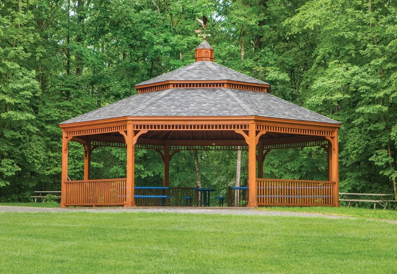 Cedar Octagon Gazebos
