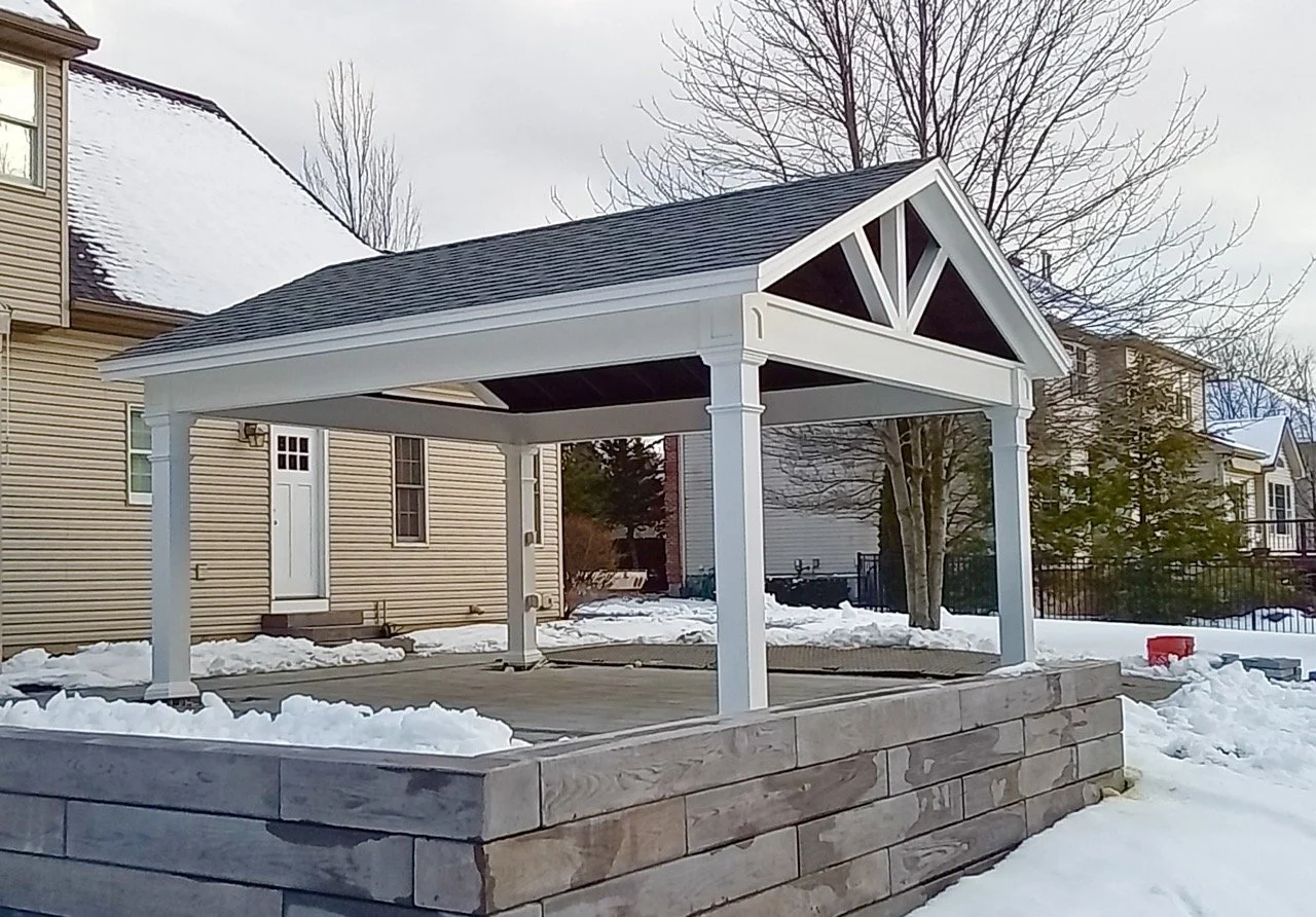 16x18 Manor A-Frame Pavilion w/no Brackets