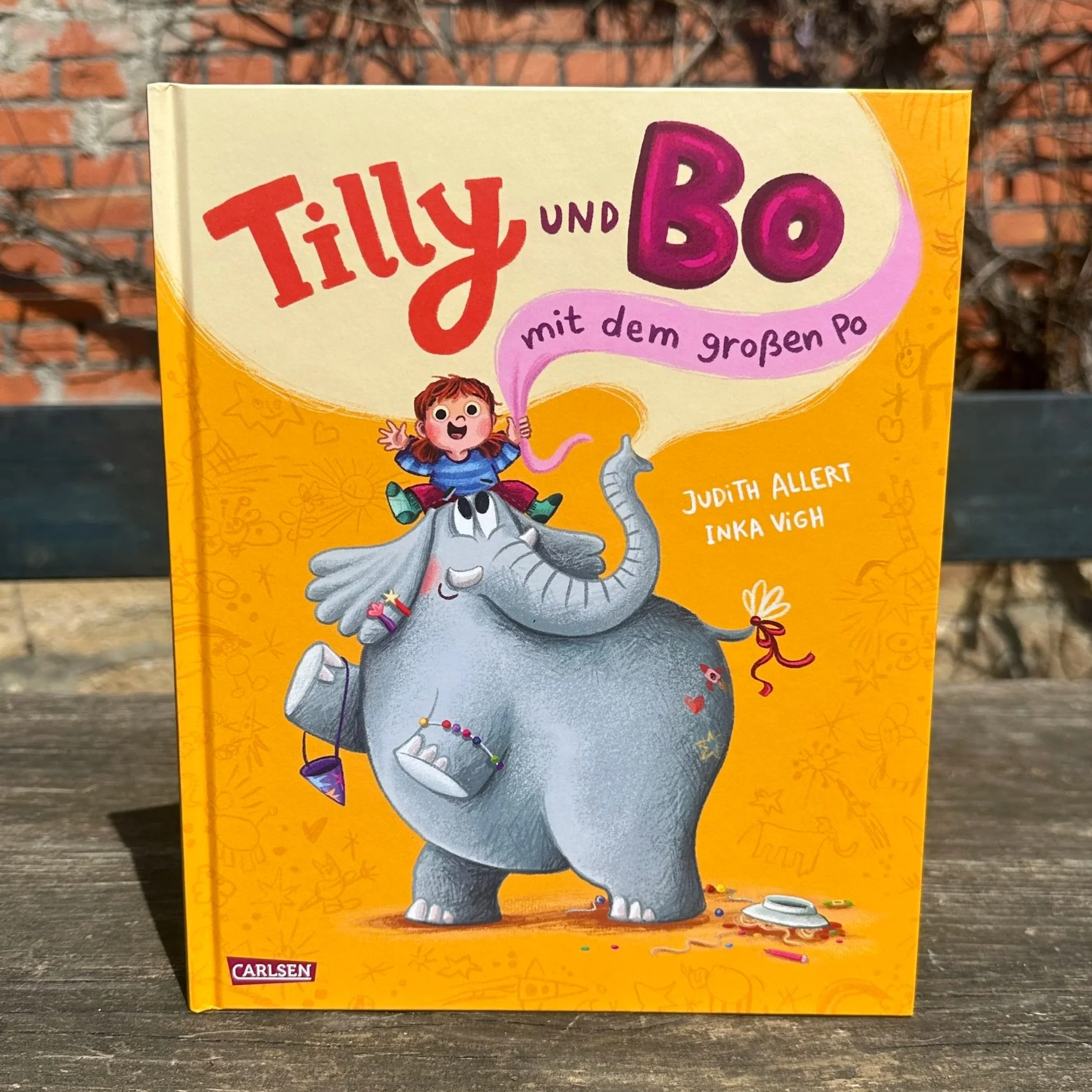 Ein Foto des Bilderbuchs Tilly und Bo
