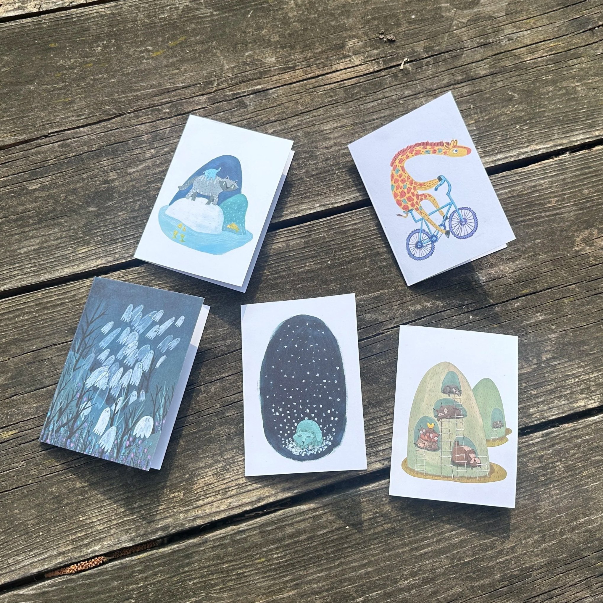 Klappkartenset Karolina