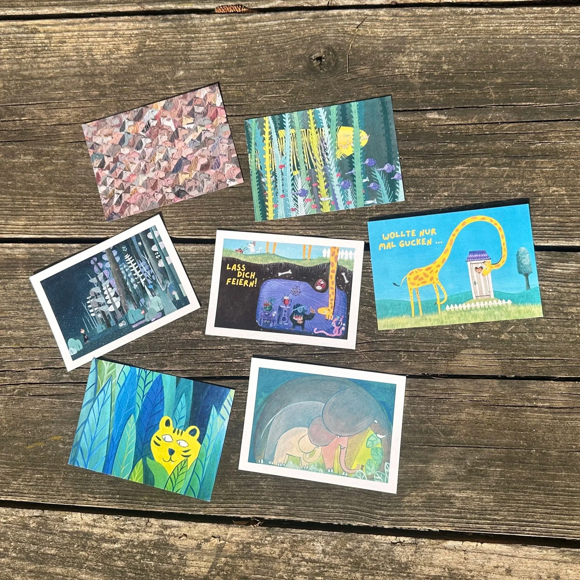 Postkartenset Karolina