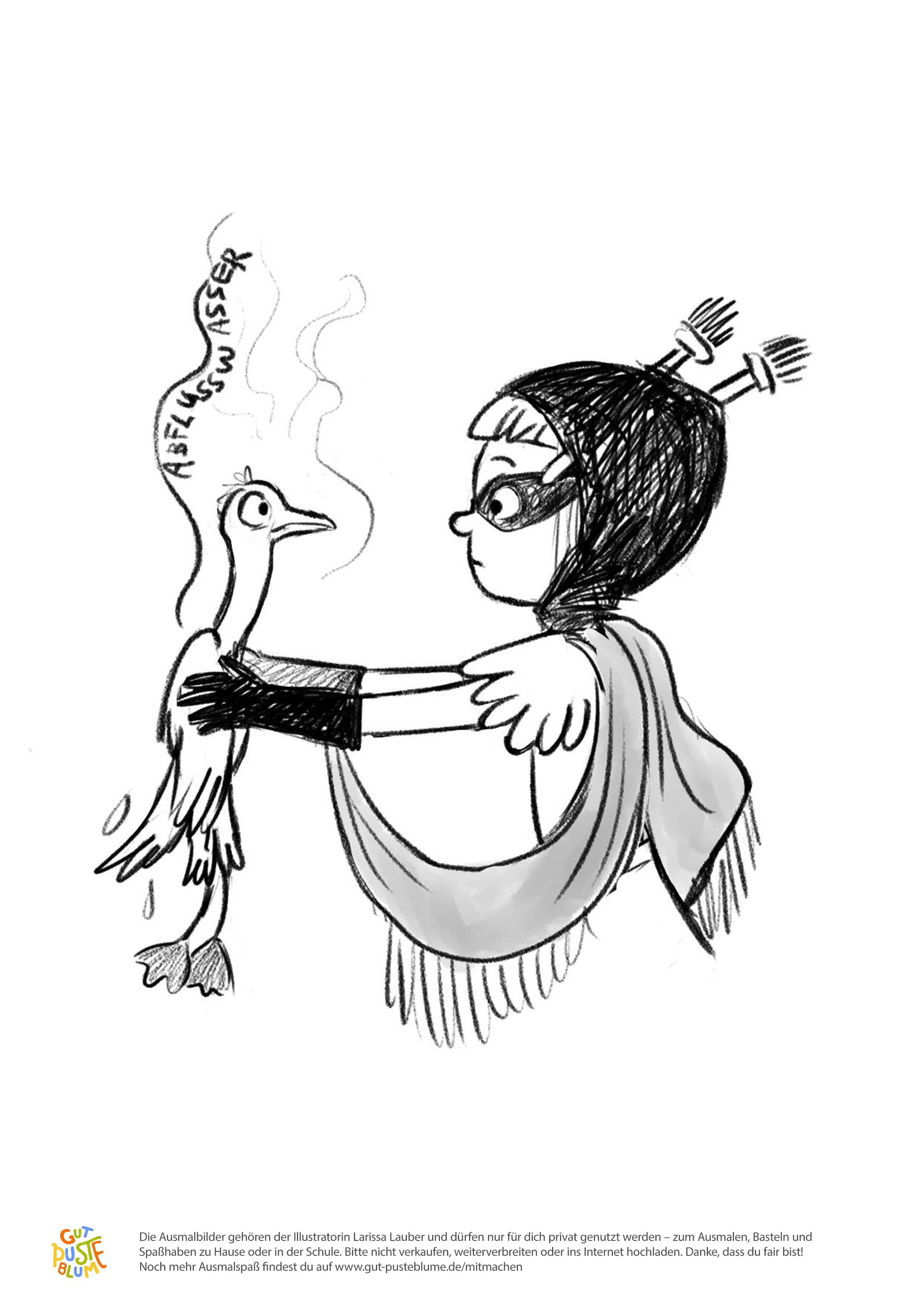 Dörte riecht streng / ©Larisa Lauber