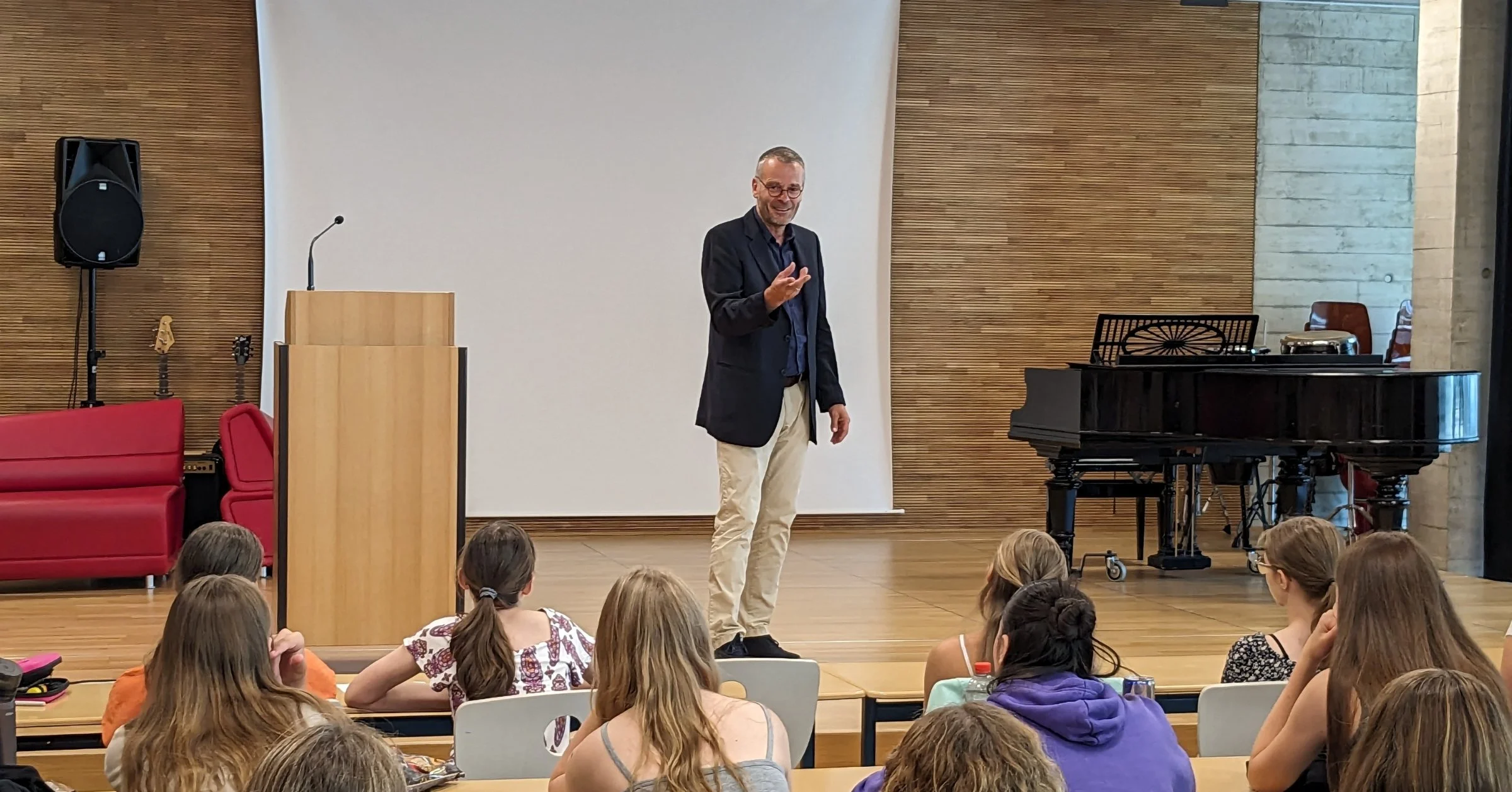 Lesung an der Maria Ward Schule, Bamberg