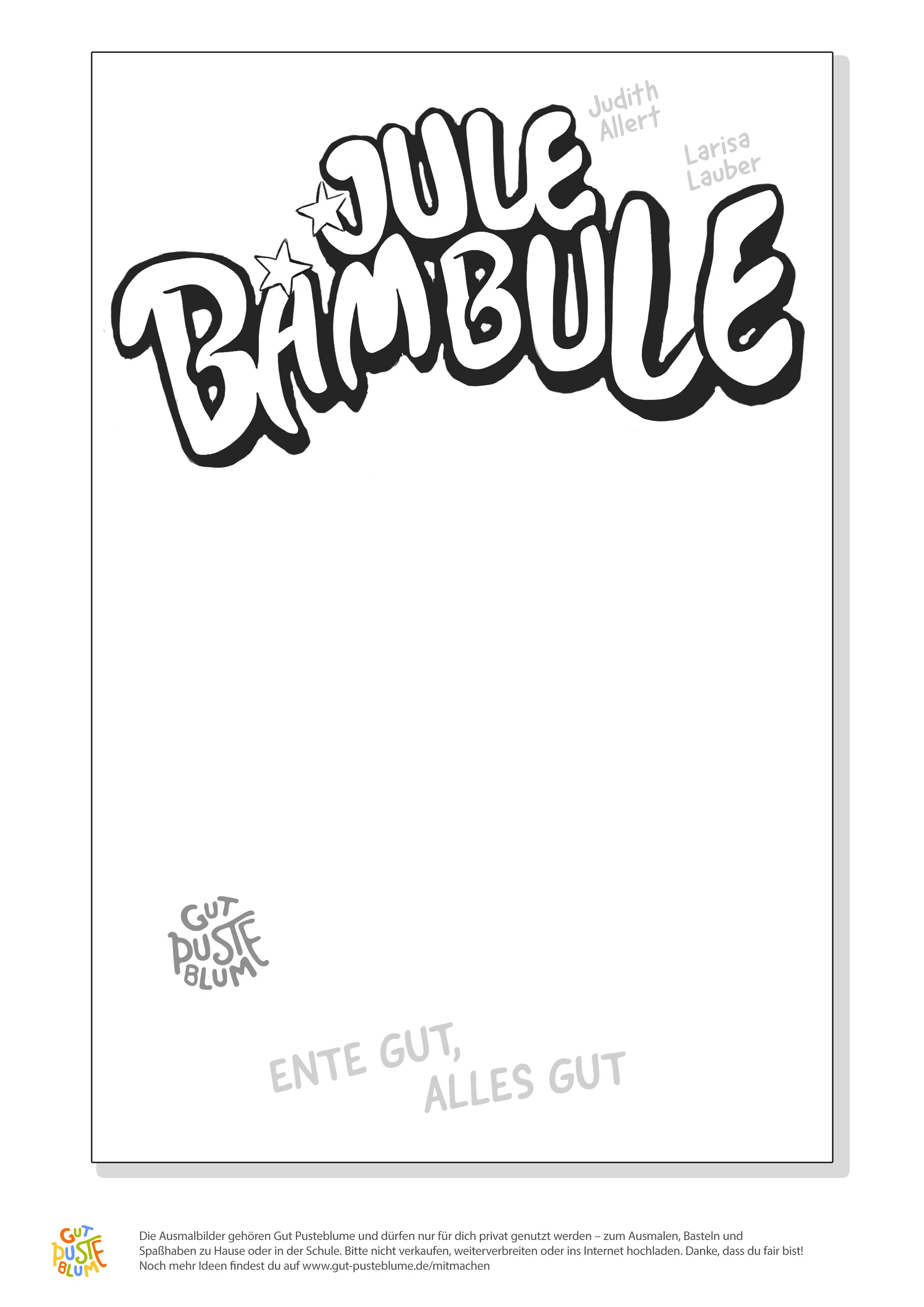 Jule Bambule - gestalte dein eigenes Buchcover