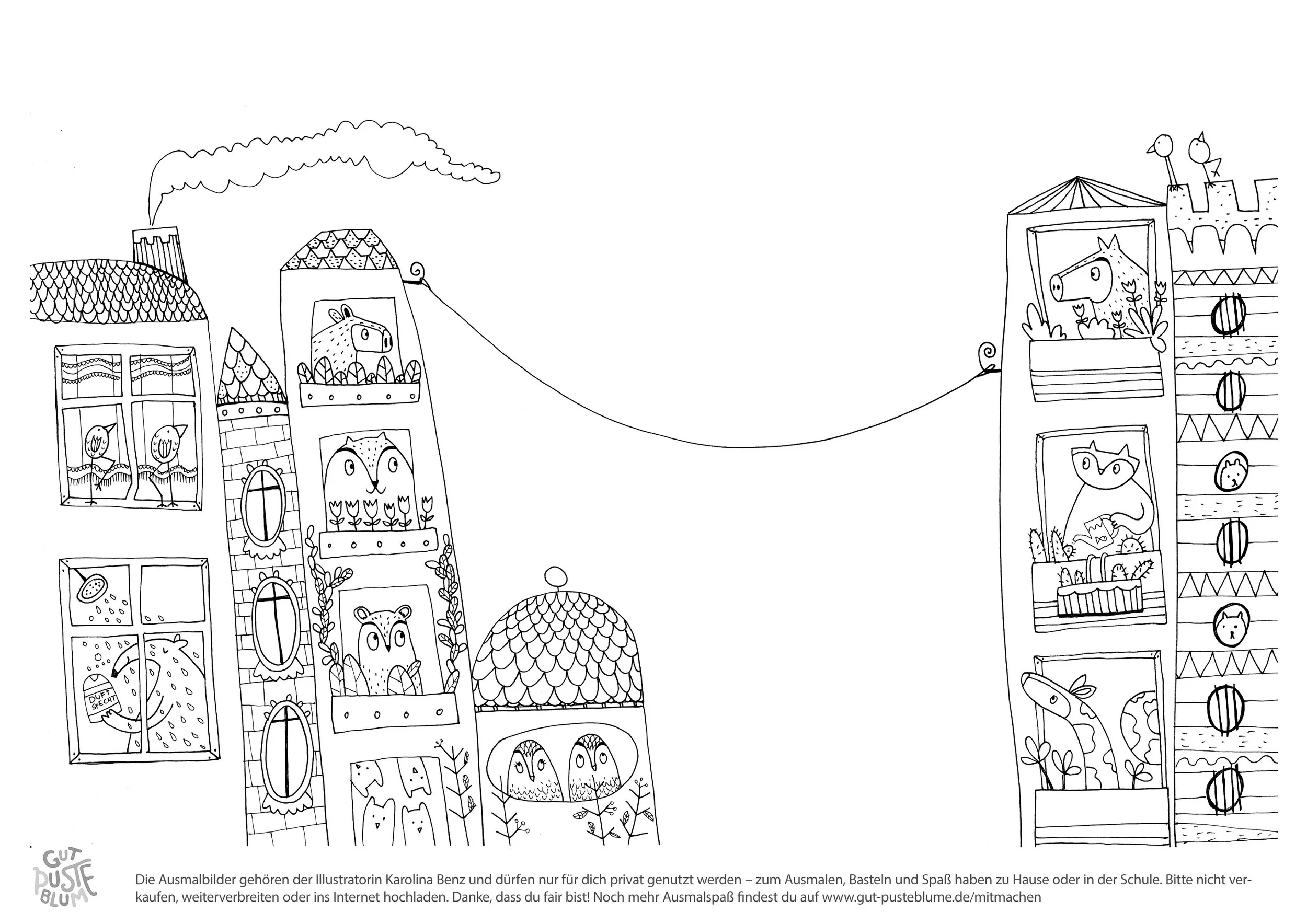 Karolina Benz - Ausmalbilder