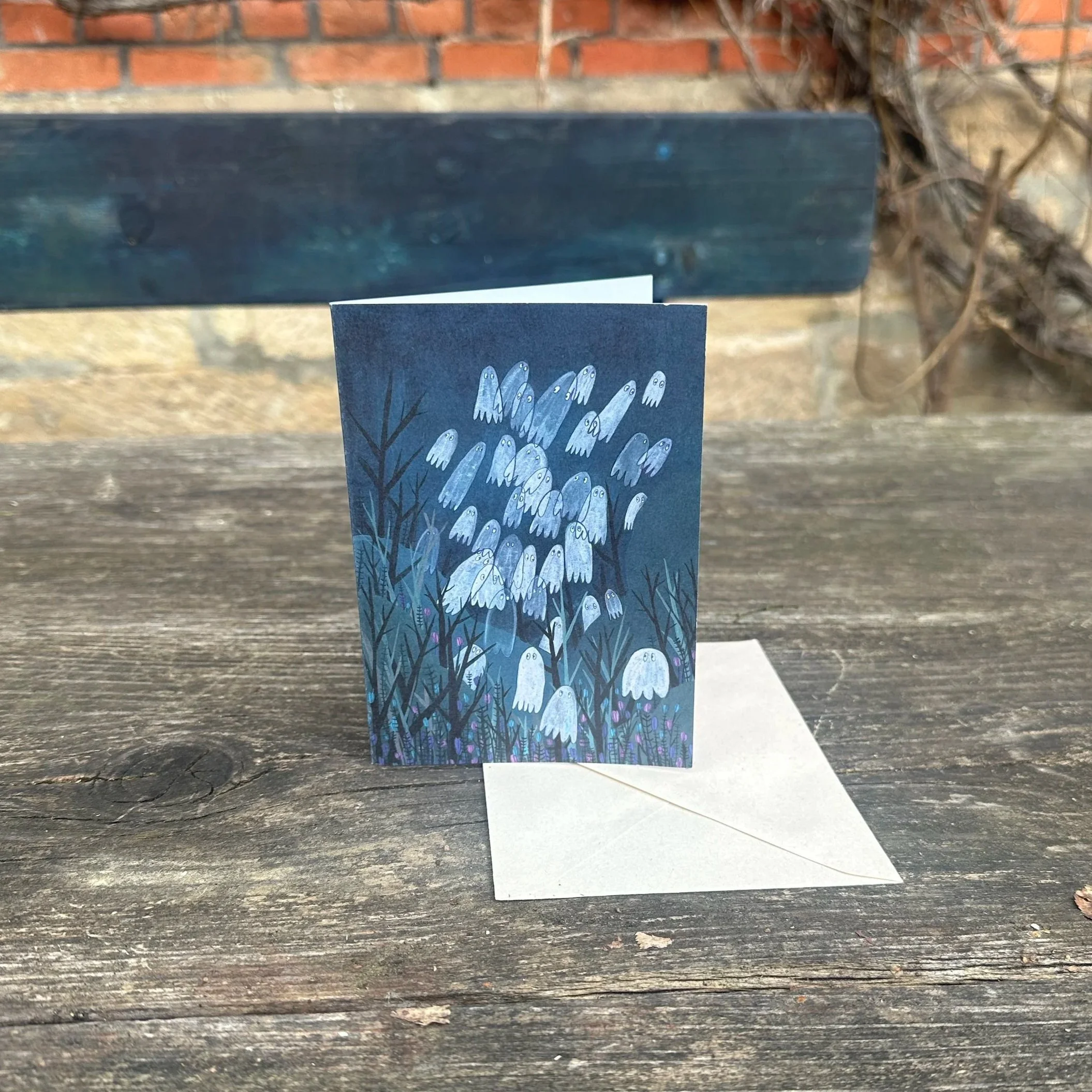 Klappkarte "Gespenster"