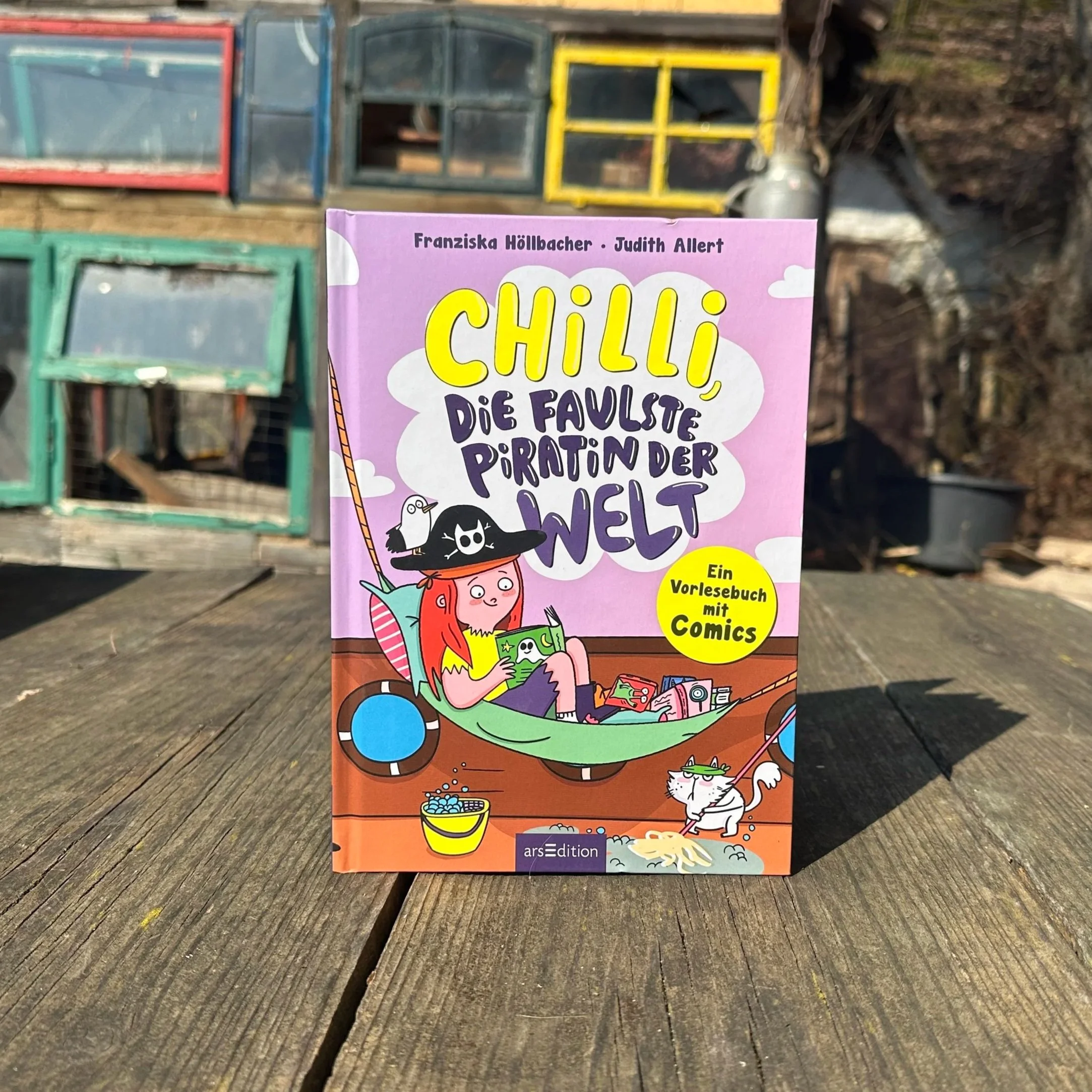 Chilli, die faulste Piratin der Welt