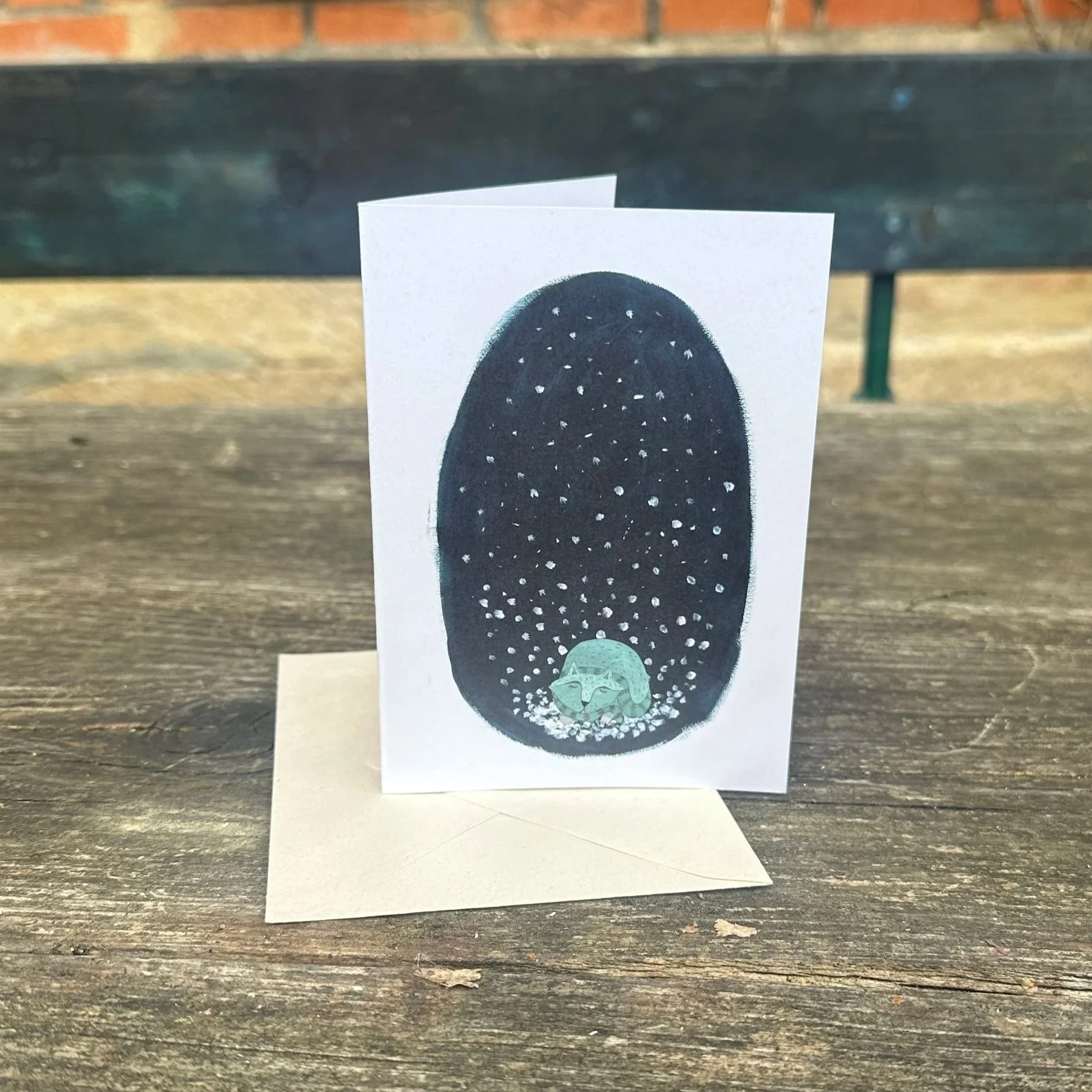 Ein Foto der Grußkarte "Zauberschöne Träume"