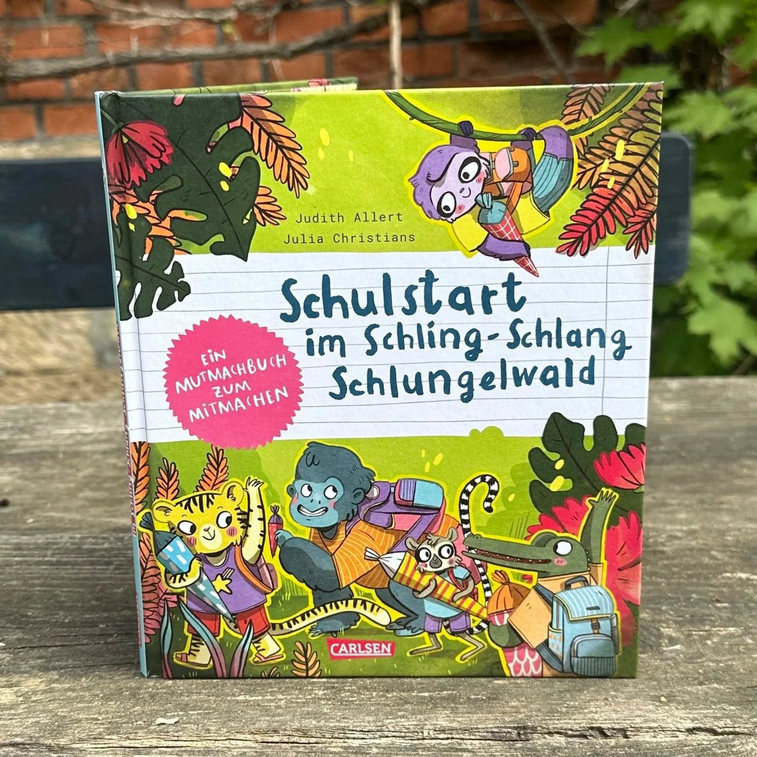 Eine Foto des Buchs Schulstart im Schling-Schlang-Schlungelwald
