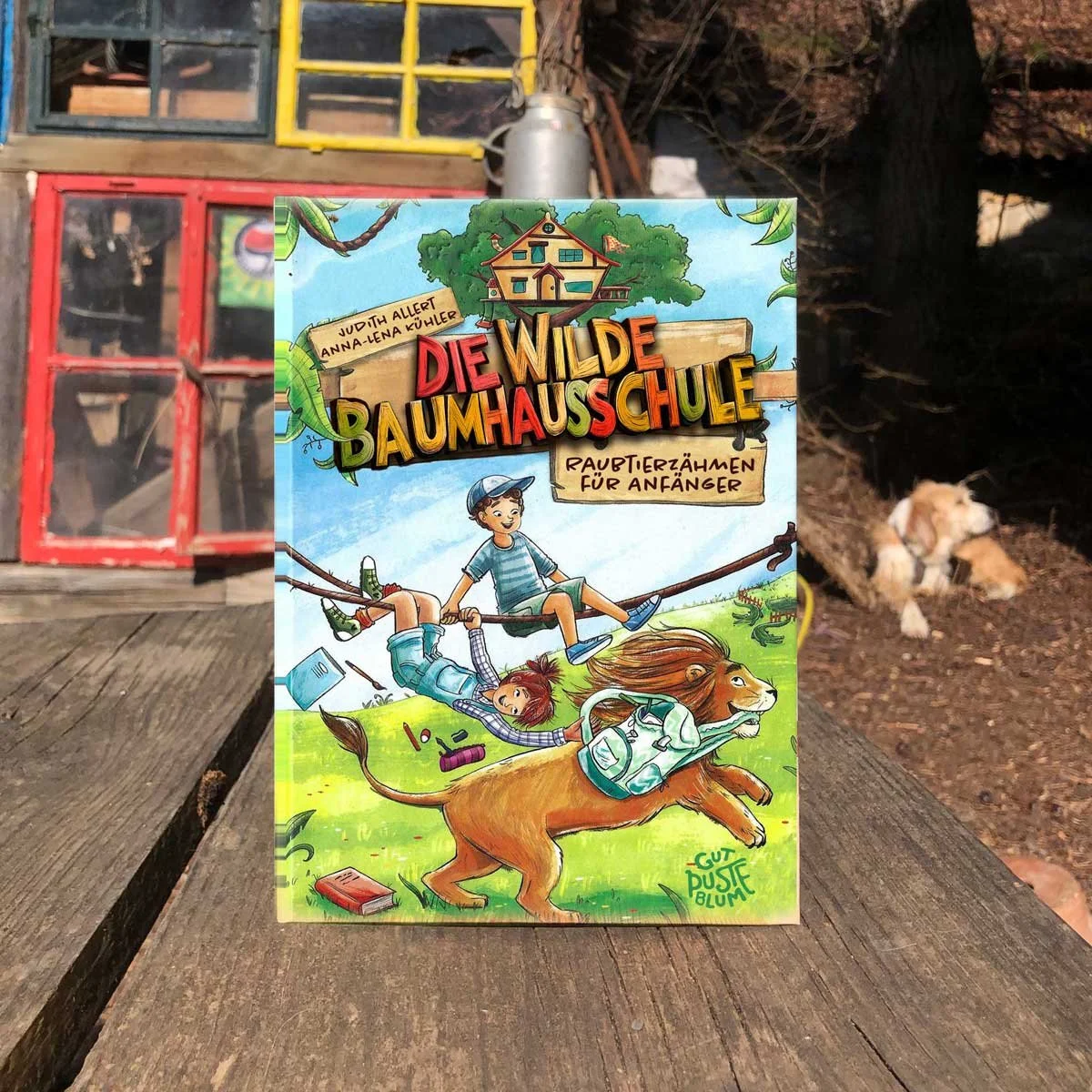 Ein Foto vom Buch Die Wilde Baumhausschule 
