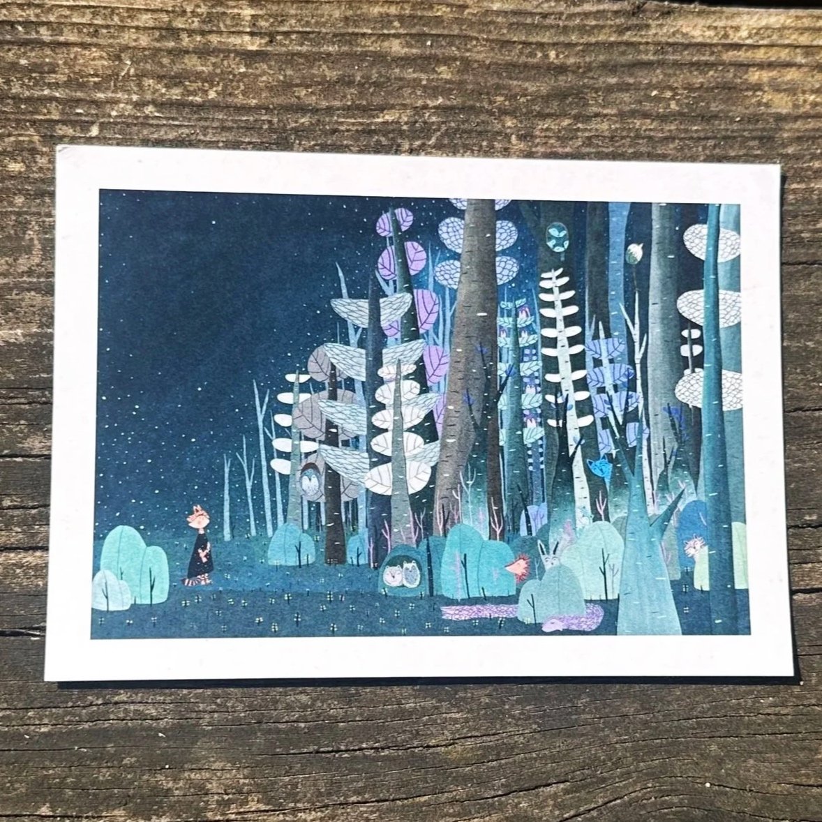 Postkarte "Zauberwald"