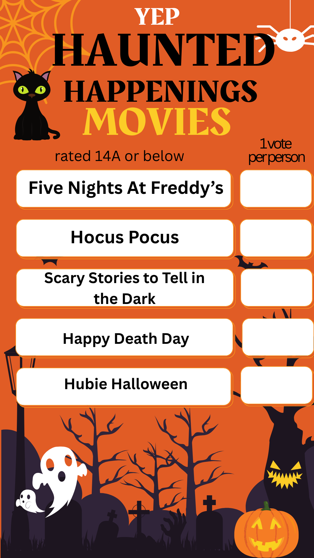 Haunted Movie Night #4