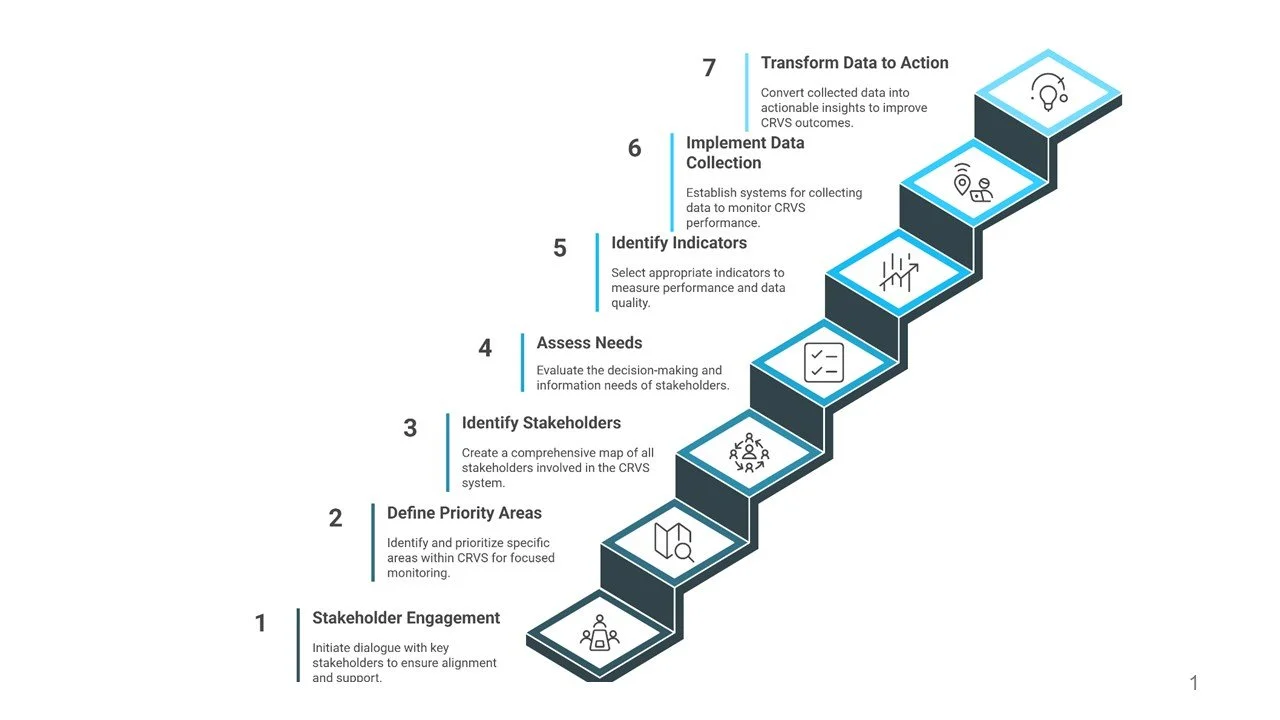 Monitoring SRS Implementation: Lessons from CRVS Monitoring