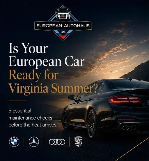 If your A/C is &ldquo;kinda cold&rdquo;&hellip; it&rsquo;s already a problem.

Don&rsquo;t risk summer breakdowns , get checked at European Autohaus 🔧

Full summer safety &amp; performance check:
❄️ A/C
🛑 Brakes
🚗 Tires
💧 Fluids
🧠 Diagnostics

?