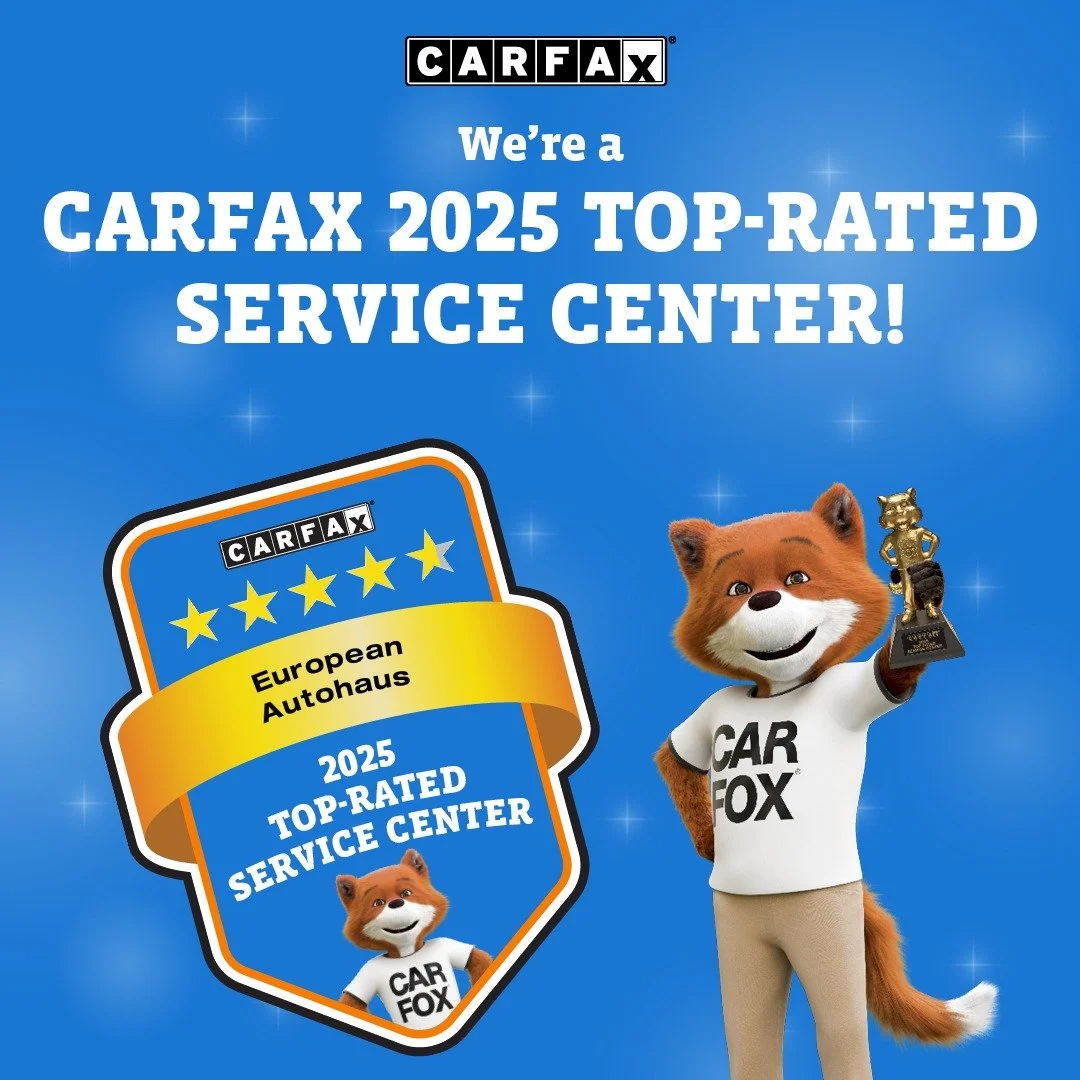 Big news! 🎉 European Autohaus is officially a CARFAX Top-Rated Service Center for 2025 in our region! 🏆🚗

This recognition comes directly from our customers&rsquo; reviews, and we couldn&rsquo;t be more grateful for the trust and support.

Thank y
