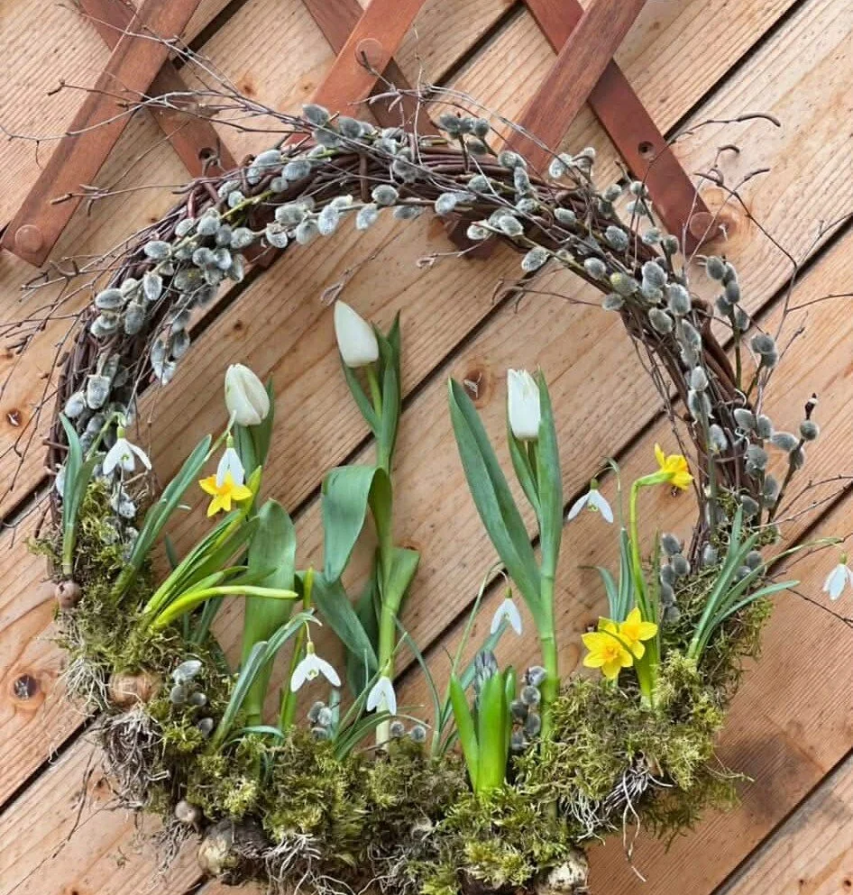 NW Ohio Ag Expo Make-n-Take Spring Wreath