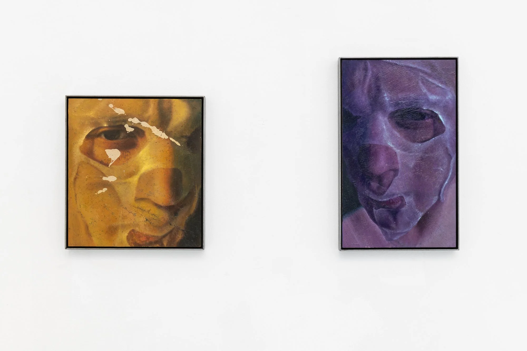 Self-portrait with mask