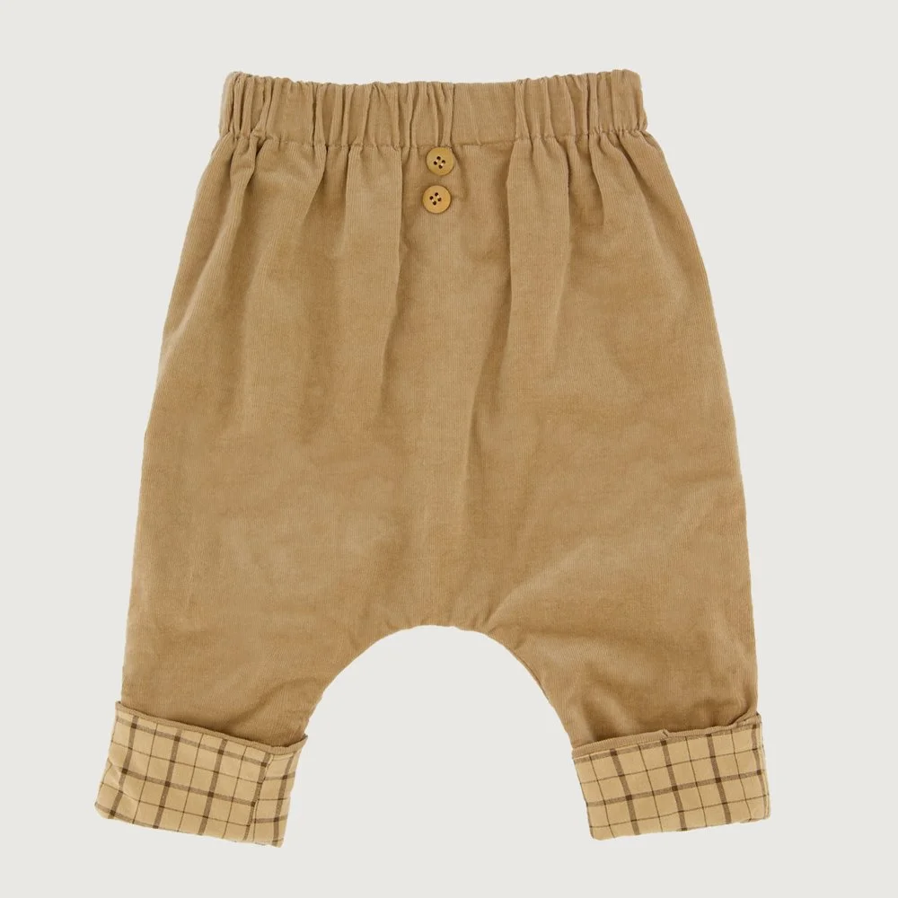Pantalon réversible | MATTEO | Biscuit