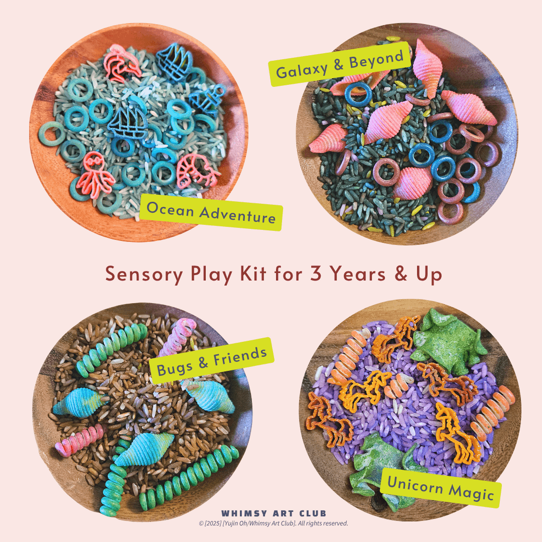 4-Pack Themed Sensory Kits for Kids – Hands-On Learning & Imaginative Play