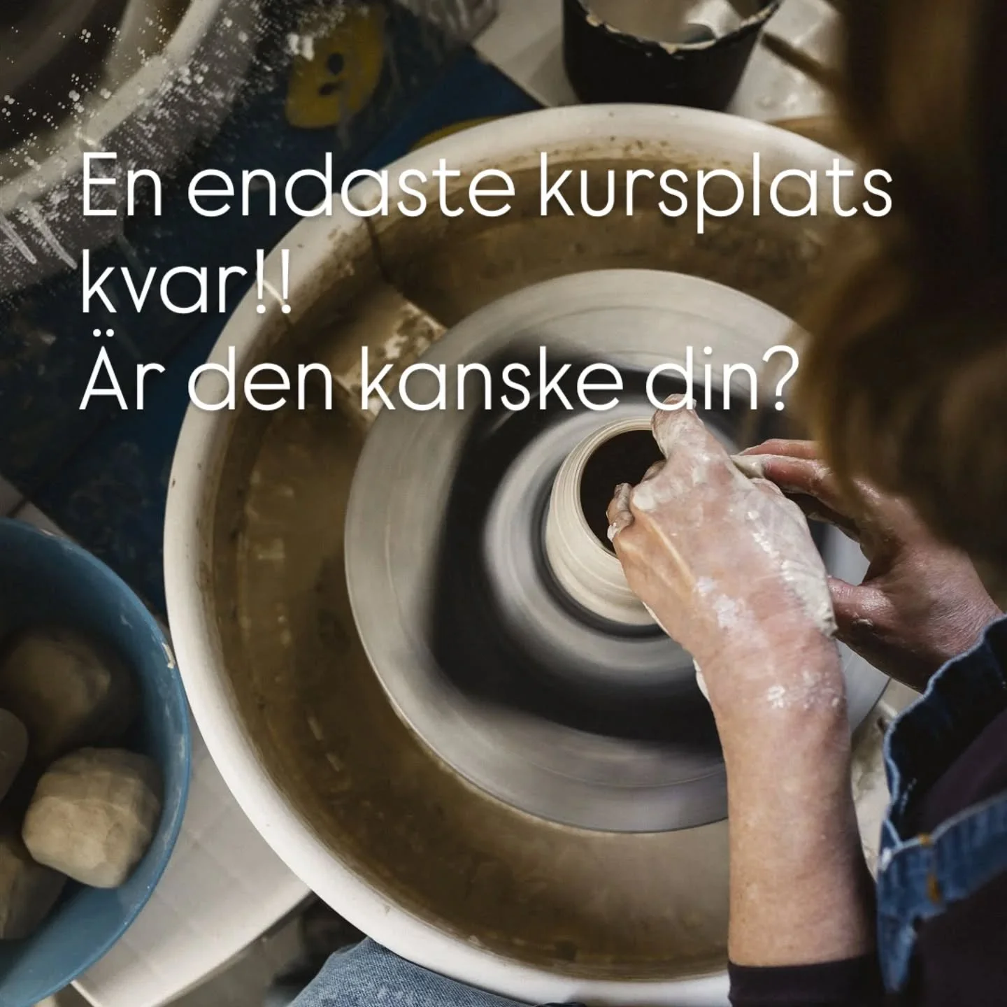 Tusen tack f&ouml;r responsen p&aring; mina kurser🙏❤️ 
Alla platser utom en tog slut p&aring; en dag vilket &auml;r fantastiskt!🥳

Platsen som finns kvar &auml;r en tisdagskurs med start den 16/9 mellan kl. 16-19 
 (16/9, 23/9 &amp; 30/9).

&Auml;r