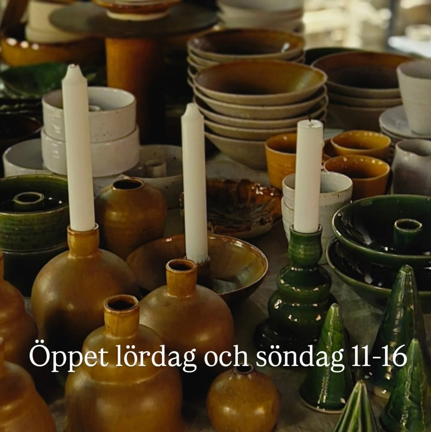 I helgen &auml;r det b&auml;staste Lena som tar &ouml;ver rodret och h&aring;ller &ouml;ppet I butiken d&aring; jag &aring;ker p&aring; kurs!!💕
Tv&aring; ugnar har t&ouml;mts i veckan s&aring; det finns en hel del nytt p&aring; borden.

Varmt v&auml