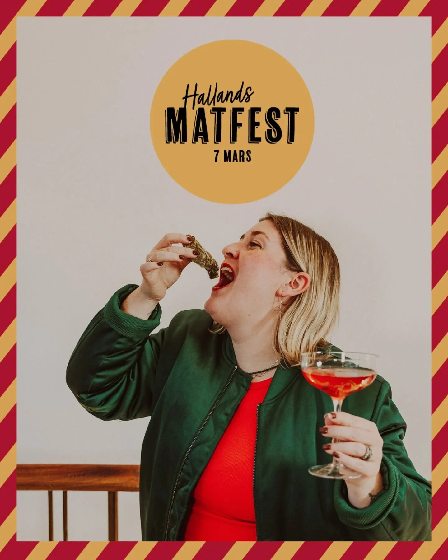 Nu ska ni f&aring; h&ouml;ra minsann....!!!😁
Jag ska vara med p&aring; Hallands Matgille och deras stora matfest p&aring; Halmstads teater n&auml;sta l&ouml;rdag 7/3.
VILKEN GREJ VA!!!🥳

I &aring;r &auml;r det f&ouml;rsta &aring;ret som de tagit me