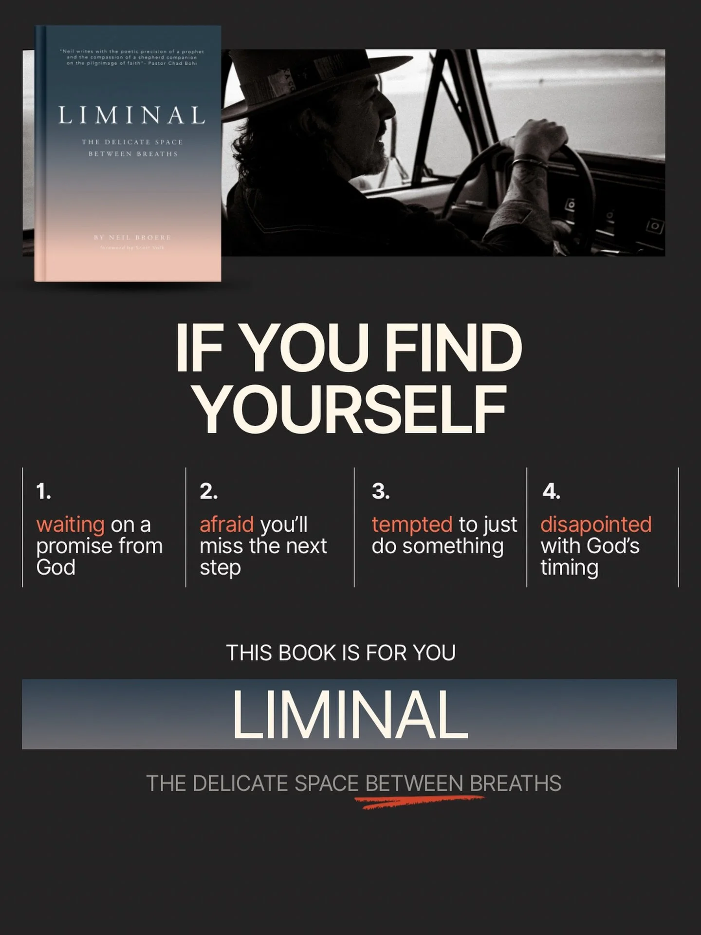 ‼️Pre-orders are available now - exclusively on NeilBroere.com

📕 Download the first two chapters free - NeilBroere.com

🗓️ Available worldwide on Amazon and other major retailers - March 12

🔥What do you do when you don&rsquo;t know what to do ne